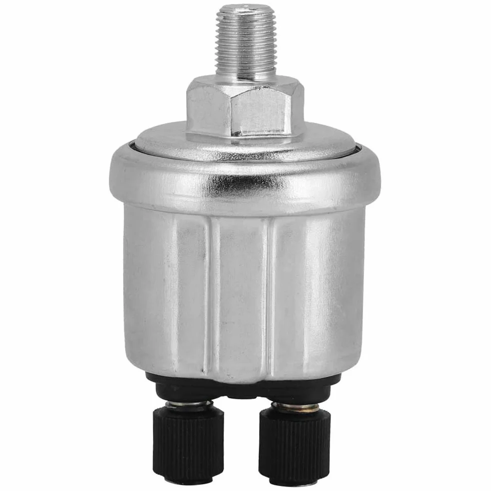 Sensore di pressione olio olio, misuratore di pressione filettatura 1 / 8NPT, unità sensore di pressione motore auto 0-10 bar per, acqua, olio, gas