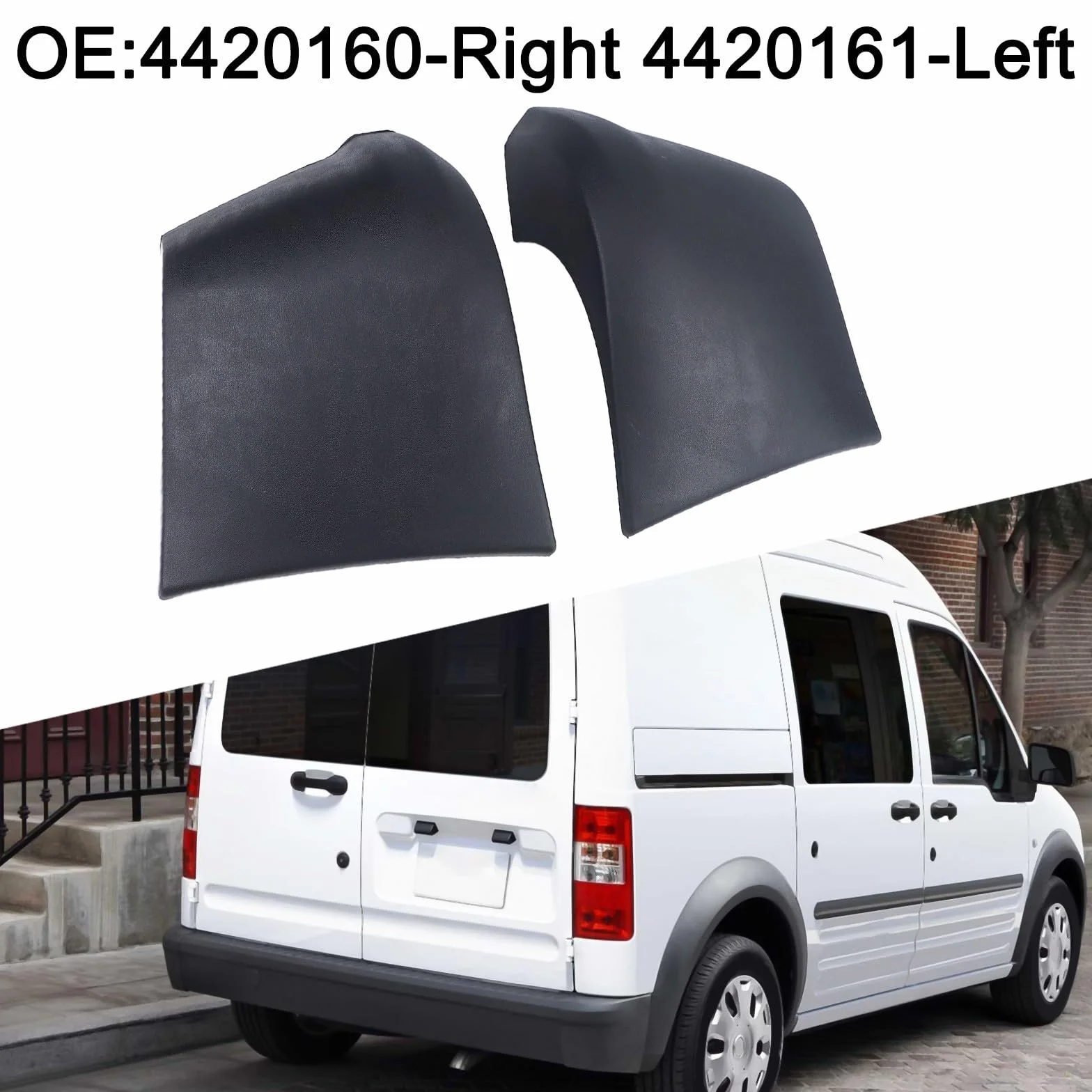Tappo terminale angolare paraurti posteriore Ford Transit Connect 4420160 4420161
