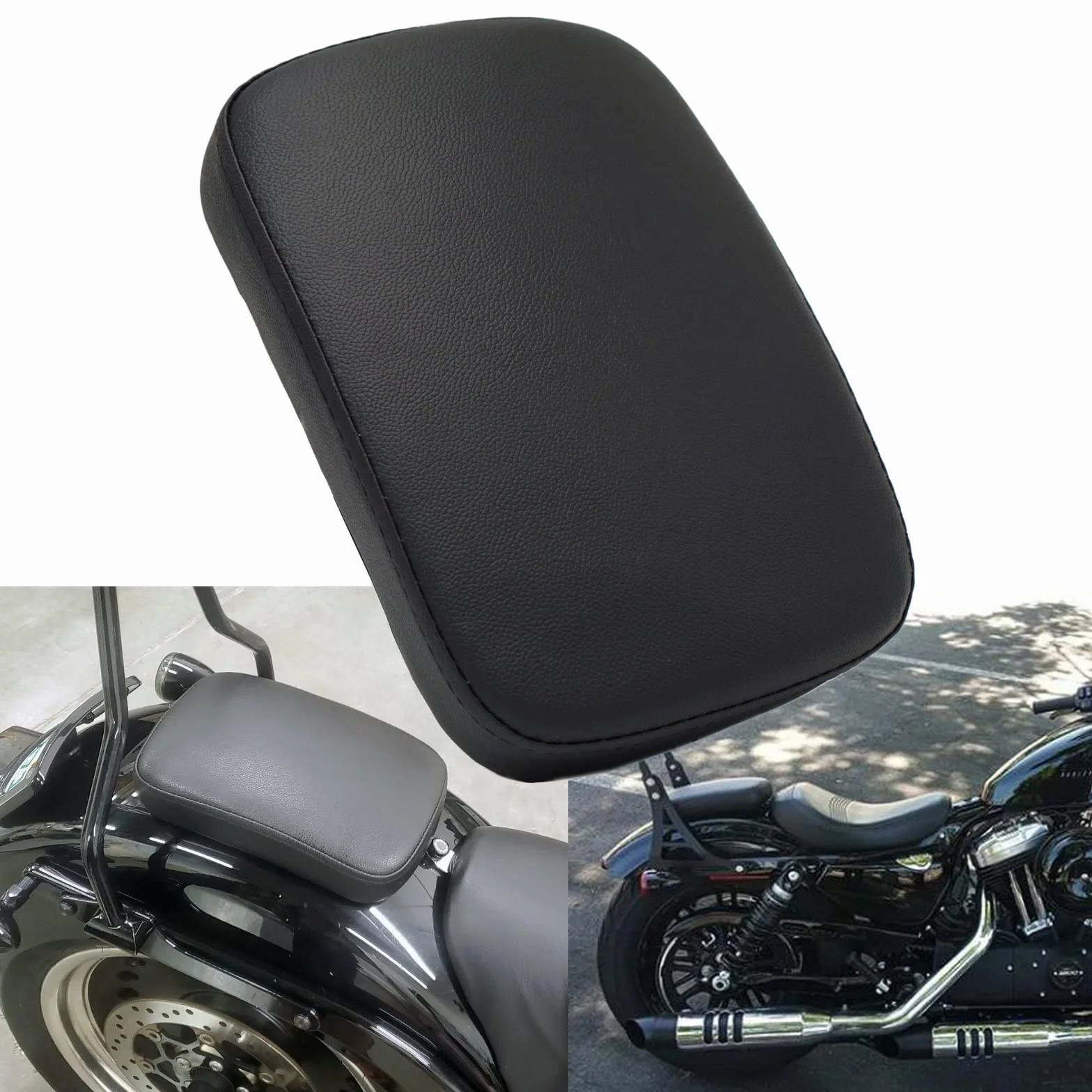 Sedile Passeggero Posteriore per Moto Harley Cruiser Chopper Custom