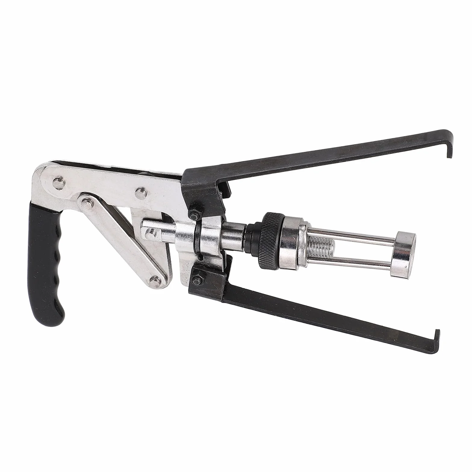Pinza Manuale per Valvola a Pressa, Compressore per Molle Valvola, Strumento Rimozione Paraolio in Acciaio al Carbonio