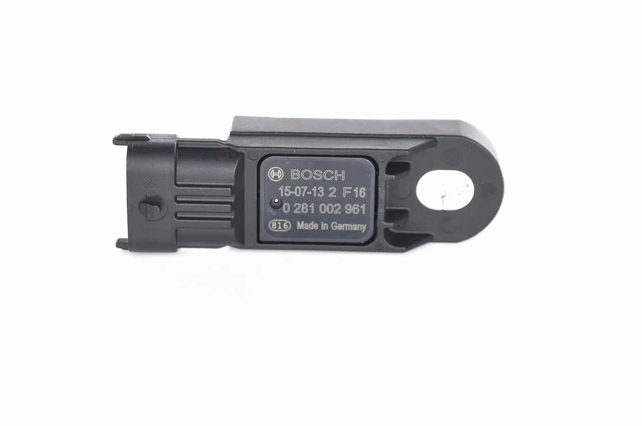 BOSCH Sensore, Pressione alimentazione 0281002961 Compatibile con: NISSAN NAVARA NP300, NAVARA NP300 Pritsche/Fahrgestell, NV400 Bus, NV400 Kasten, NV400 Pritsche/Fahrgestell, PATHFINDER III