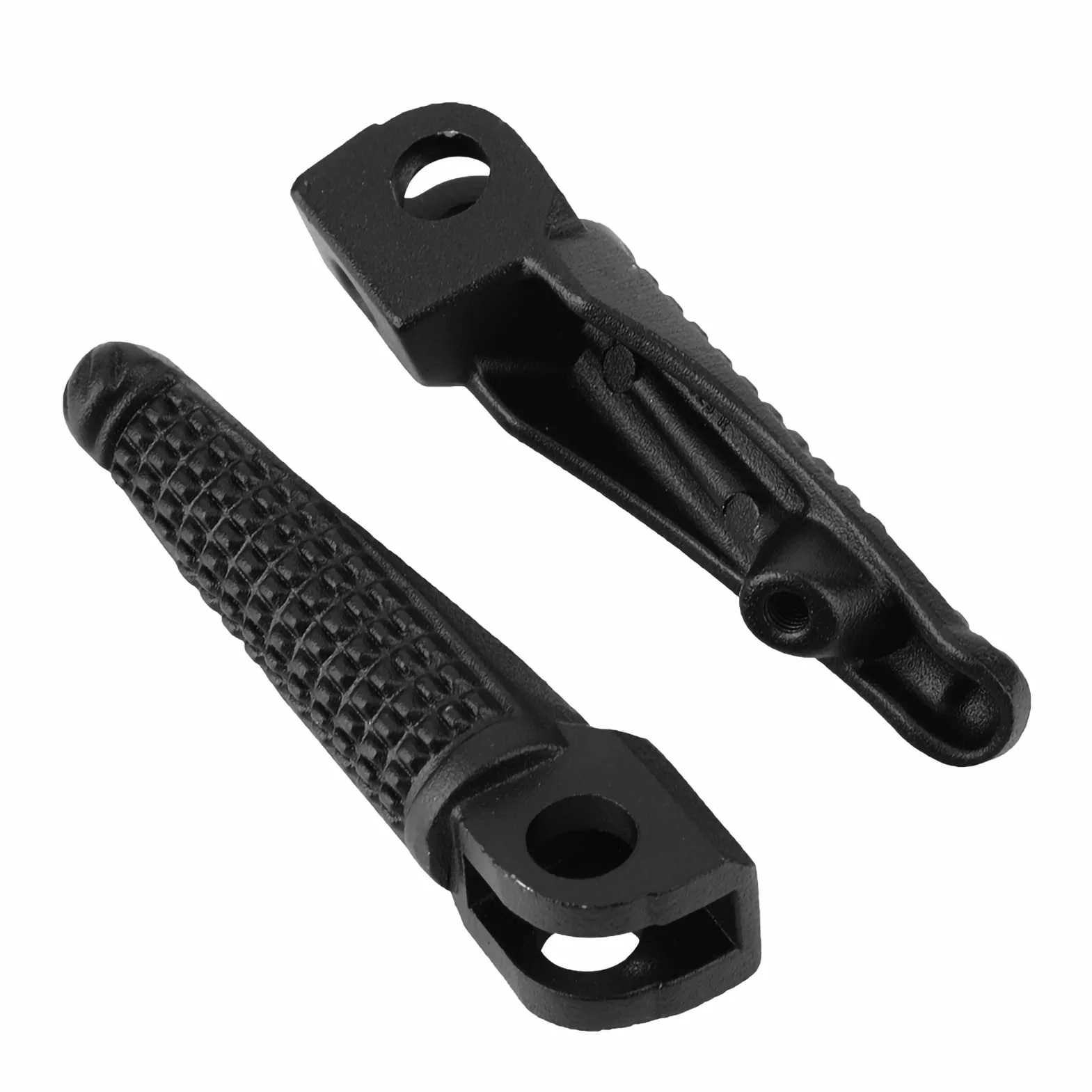 Er6 Pedane Mt07 Pedane Moto Nero per Z800 Z750 Riposo Pieds e Z1000 Pied Av Zx9r Reposapies Moto Speedfight 2 Fussrasten Sozius