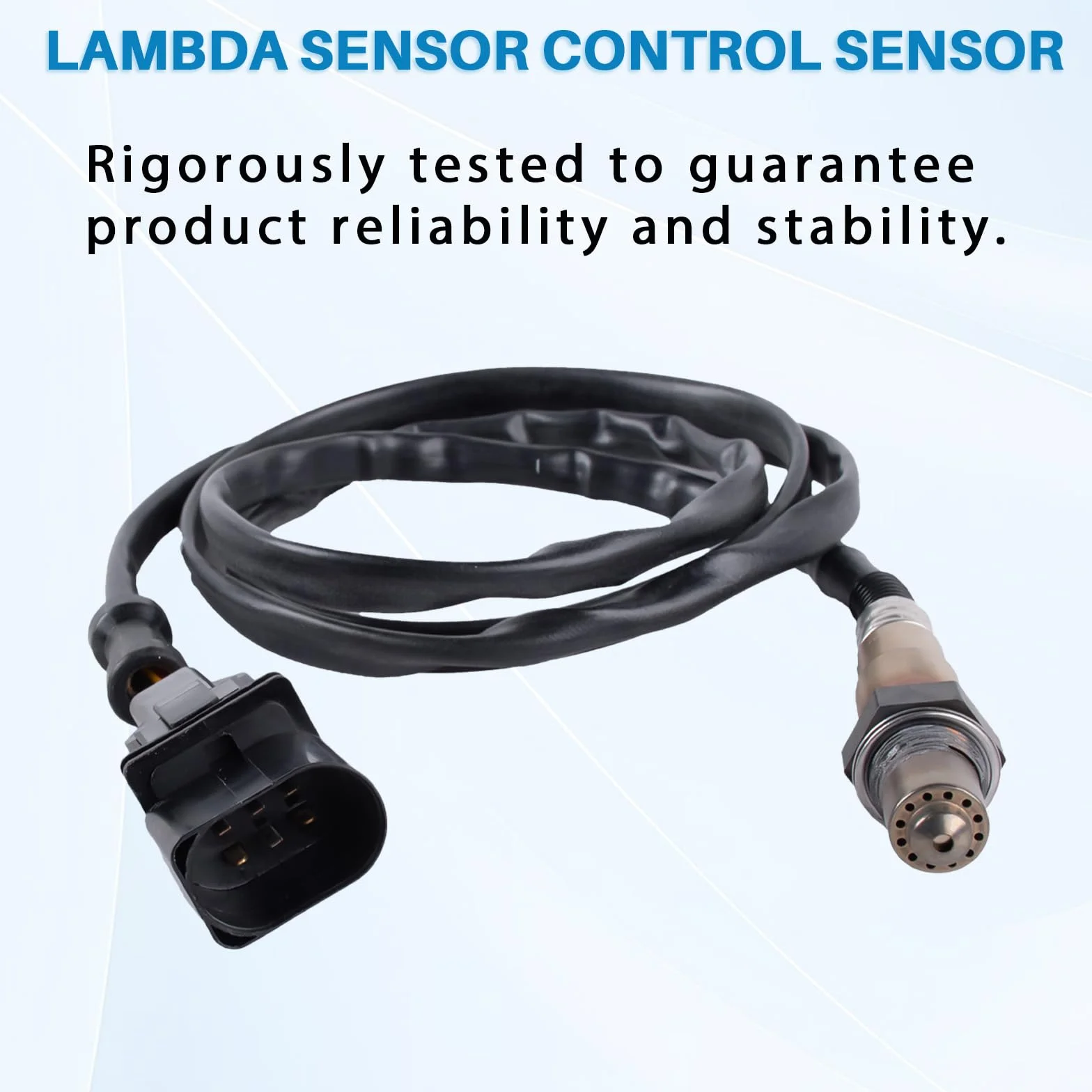 Sonda lambda O2 sensore ossigeno 6 poli ricambio per A3 8L1 A4 8D2 8D5 8E2 8E5 8H7 A8 4E2 4E8 TT 8N9 IBIZA III 6L1 Golf V 1K1 0258007351