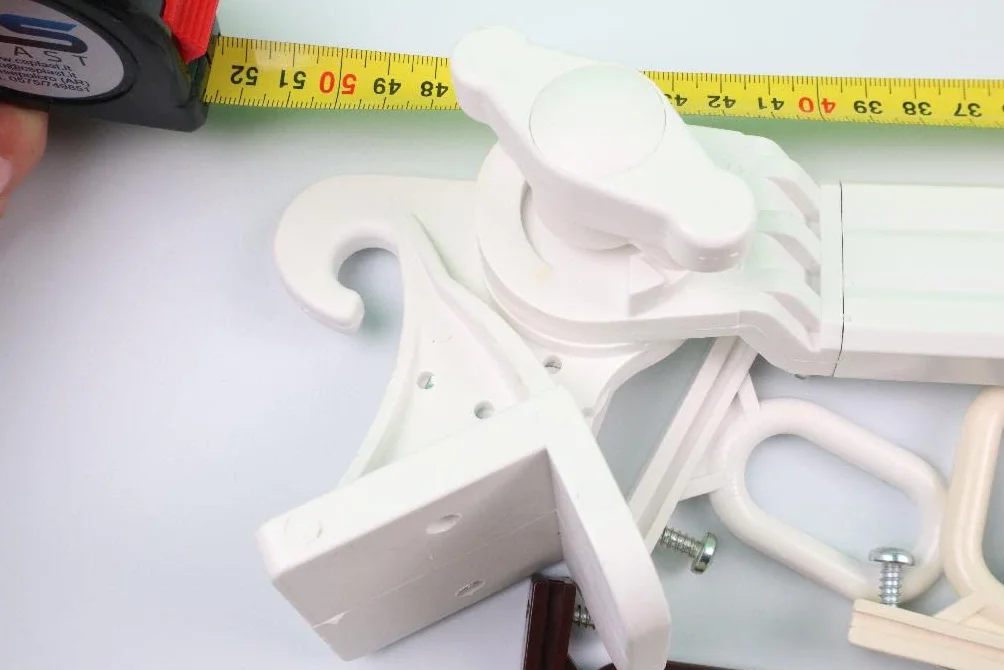 Braccetto Nylon BIANCO per tenda da sole a caduta cm.50 con anima acciaio ABS