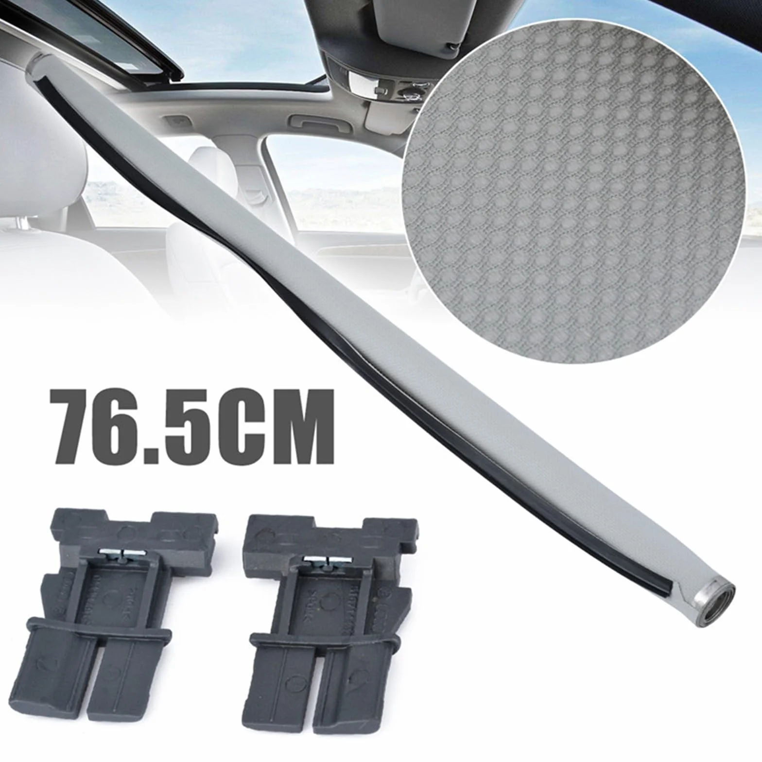 Tendine Parasole Auto Auto Panorama Tetto Apribile Tenda Parasole per Audi per Q5 2008 2009 2010 2011 2012 2013 2014 2015 2016 2017 Parasole Tetto apribile (Colore : Nero)