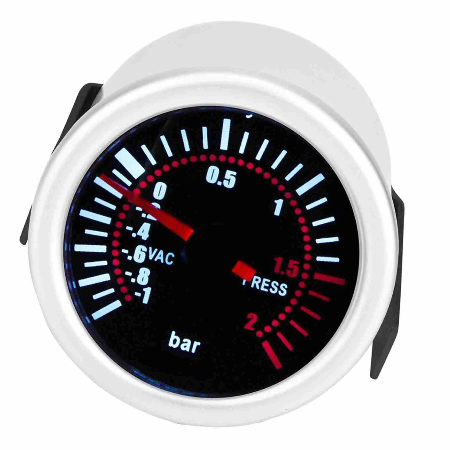 Indicatore Turbo Boost, Indicatore Turbo Boost Universale per auto, Indicatore Boost Gauge, Misuratore PSI Turbo Boost digitale da 2 pollici per auto universale 12V LEDindicatore turbo boost per auto