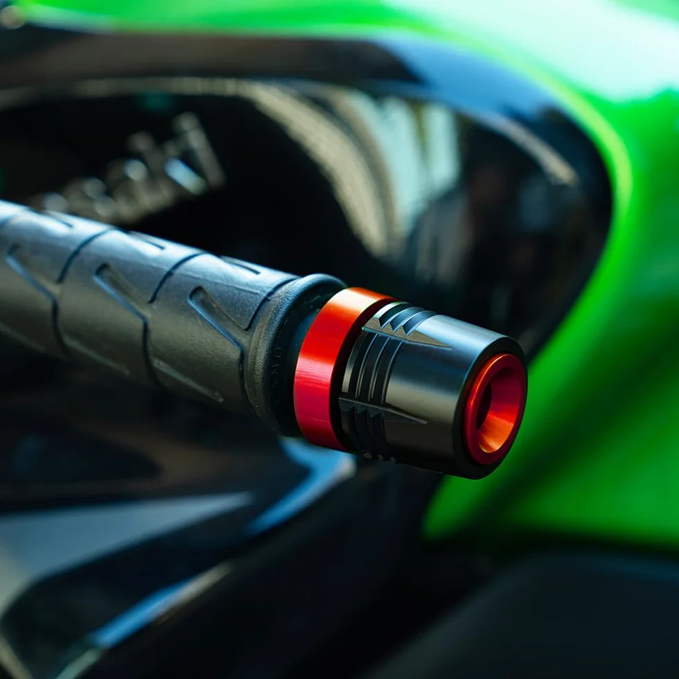 Estremità manubrio per Z900 RS SE Z800 Z750 Z500 Z400 Z1000 Z1000SX Ninja 250 300 400 500 ZX6R ZX10R ninja1000SX versys650 manopole di protezione