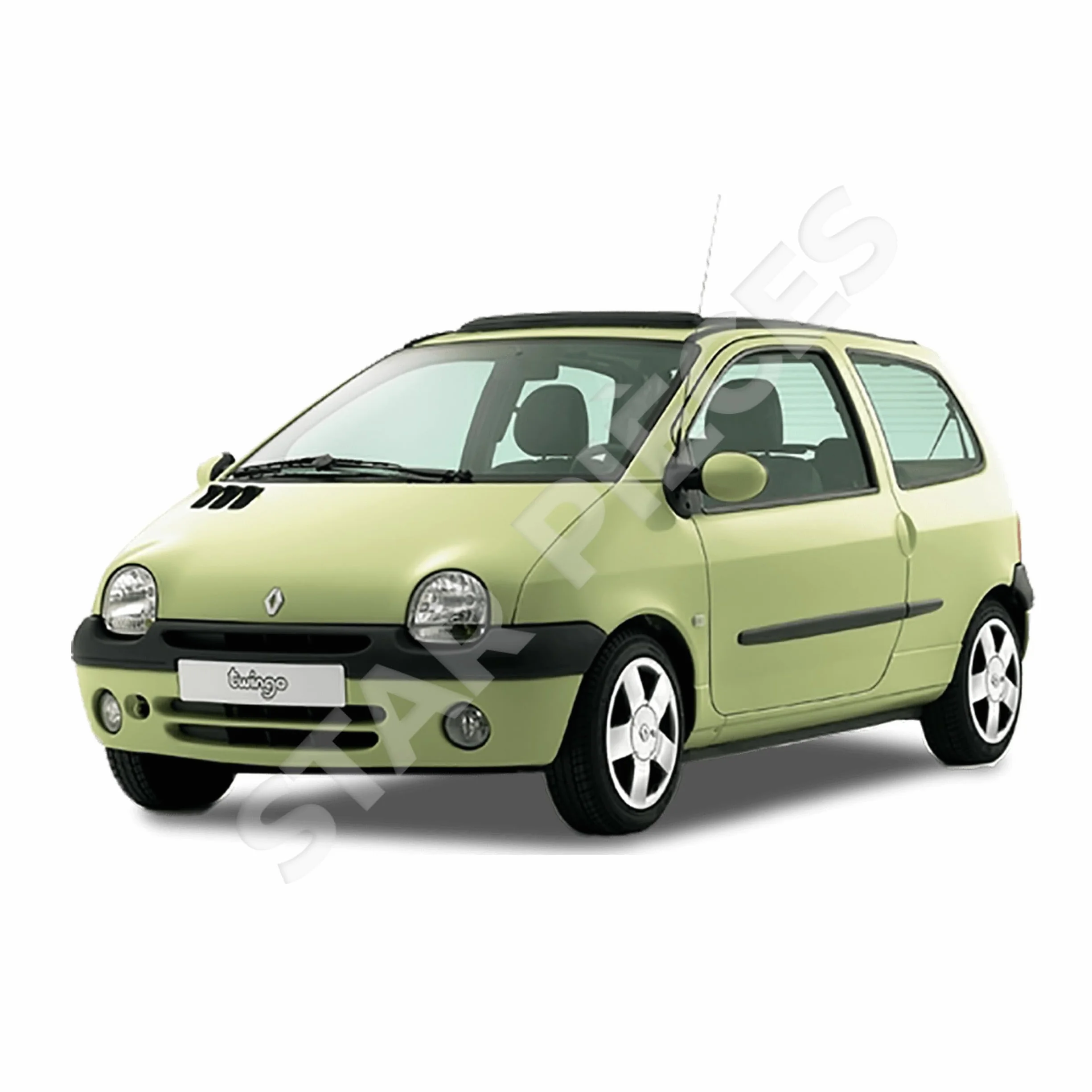 Devioluci compatibile per Twingo 1 (1996-2007) leva fari luci indicatori clacson grigio