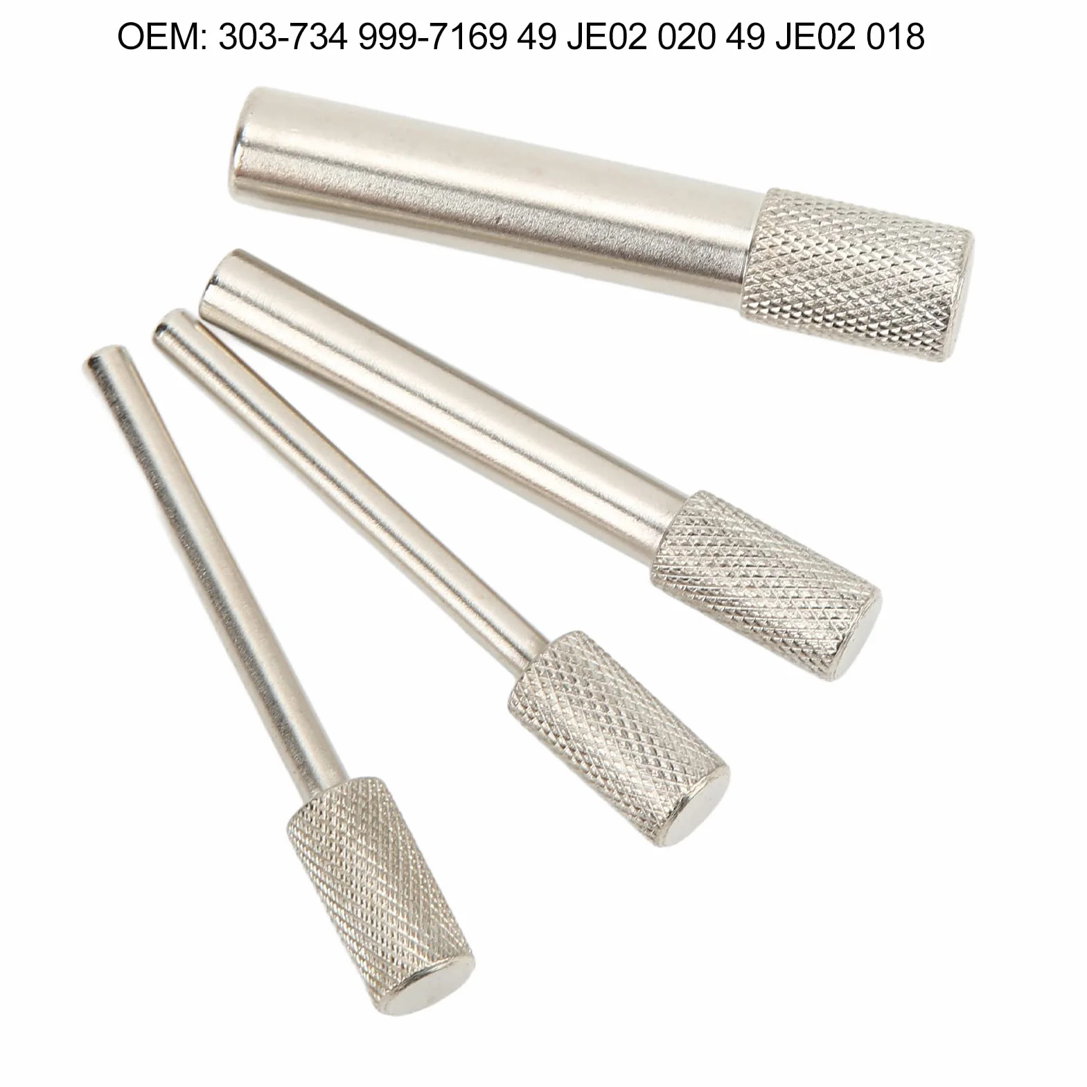 Set di Perni di Bloccaggio Fasatura Motore, 4 Pezzi Set di Perni di Bloccaggio Fasatura in Metallo di Ricambio per PSA 0194-C PSA 0194-A PSA 0194-B per 1.4 1.6HDi