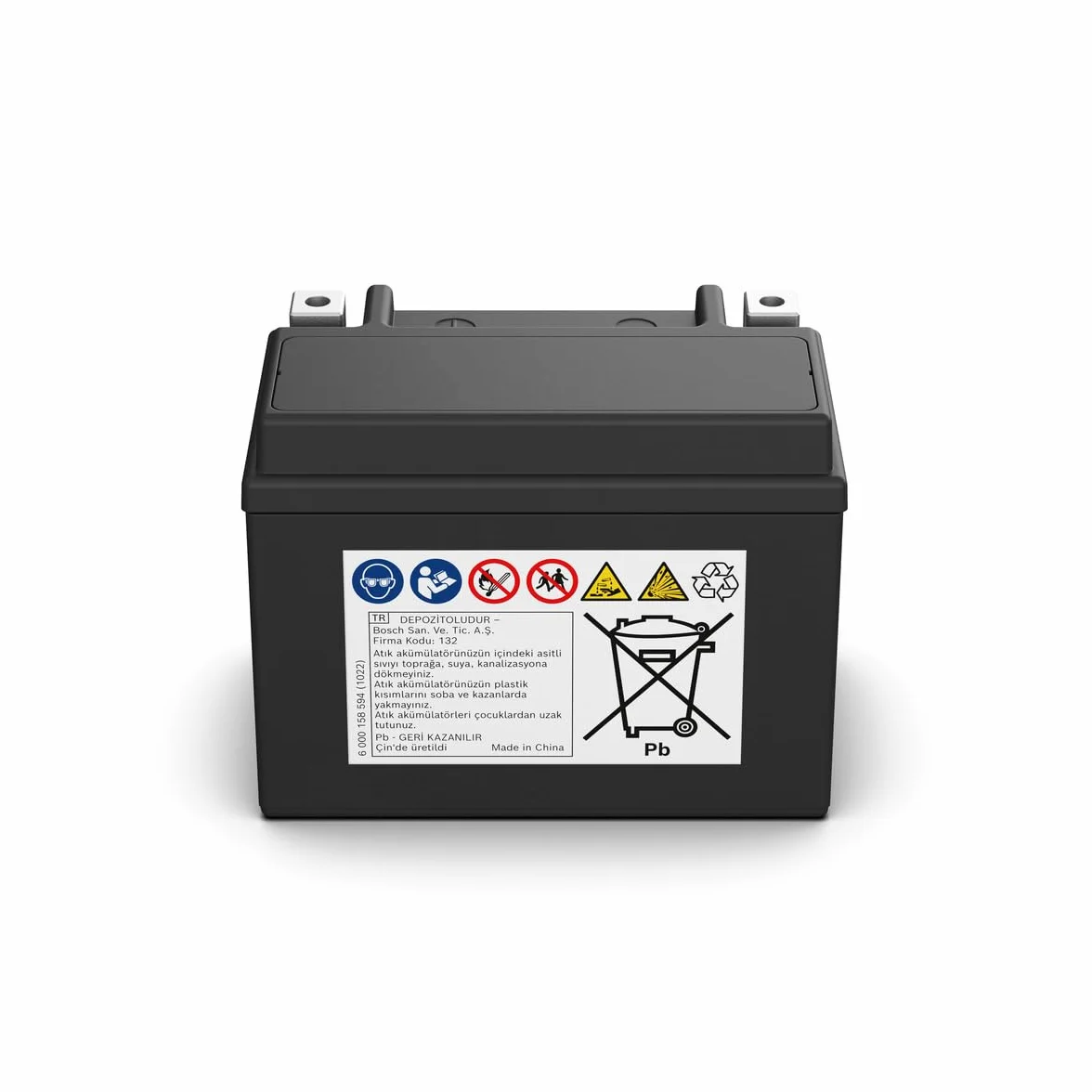 Bosch FA100 Batteria AGM per Motocicli 12V 55A 4Ah Compatibile M4F17 BB4L-B BTB4L