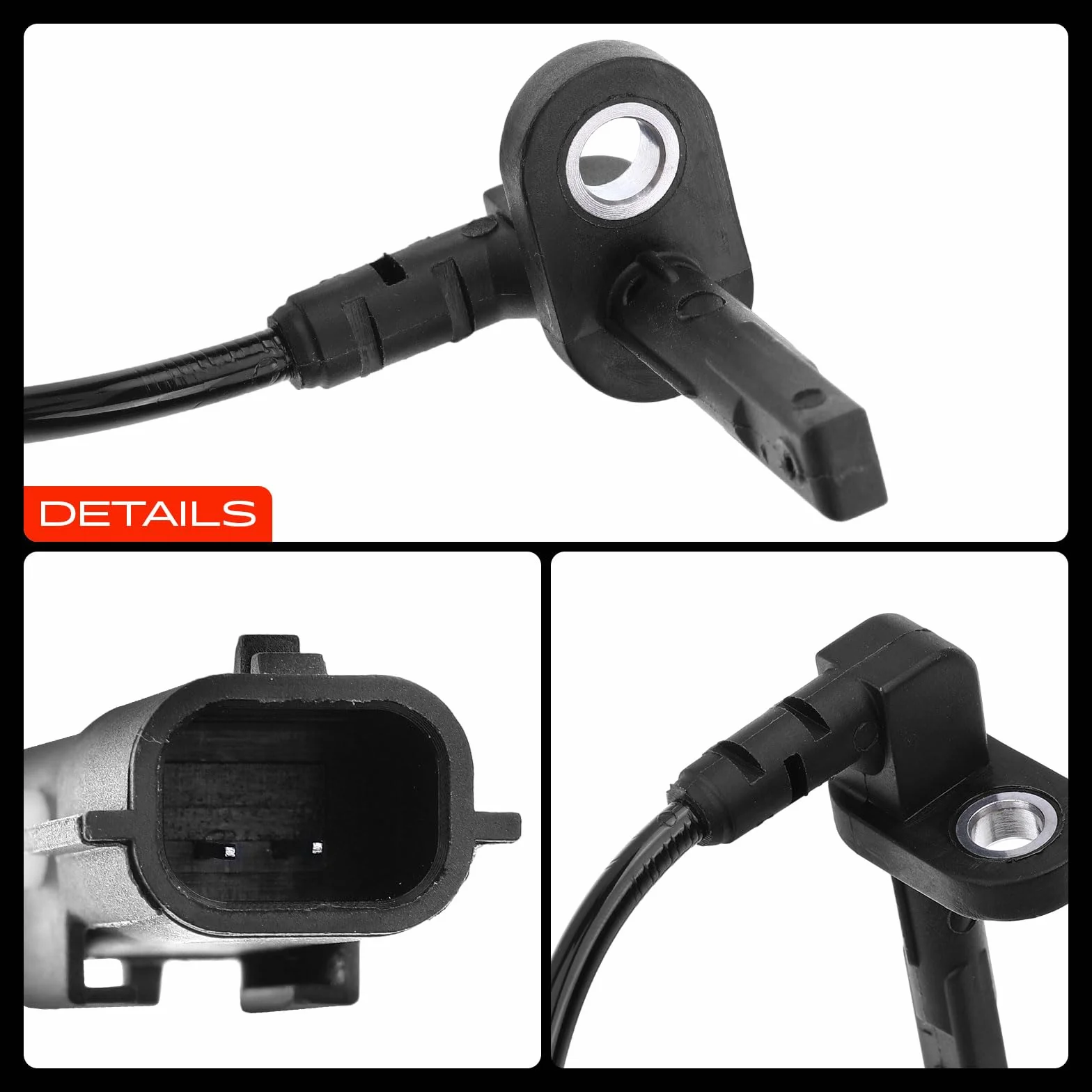 Frankberg Sensore Velocità Ruota ABS Sensore ABS 2-Poli Compatibile con Master III Bus JV Movano B Bus X62 Master III Pianale/Telaio EV HV UV Master III Furgone FV Movano B Kipper X62 V46720160