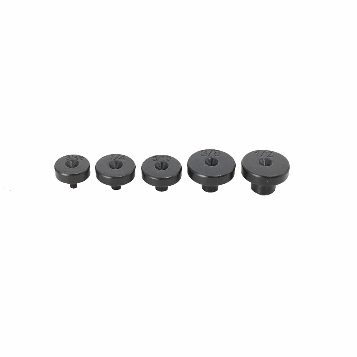 Kit di Attrezzi per Espansione Tubazioni Freni, Taglierina Tubi, Svasati, 5 Adattatori 3/16"-1/2", Rame Alluminio Ottone