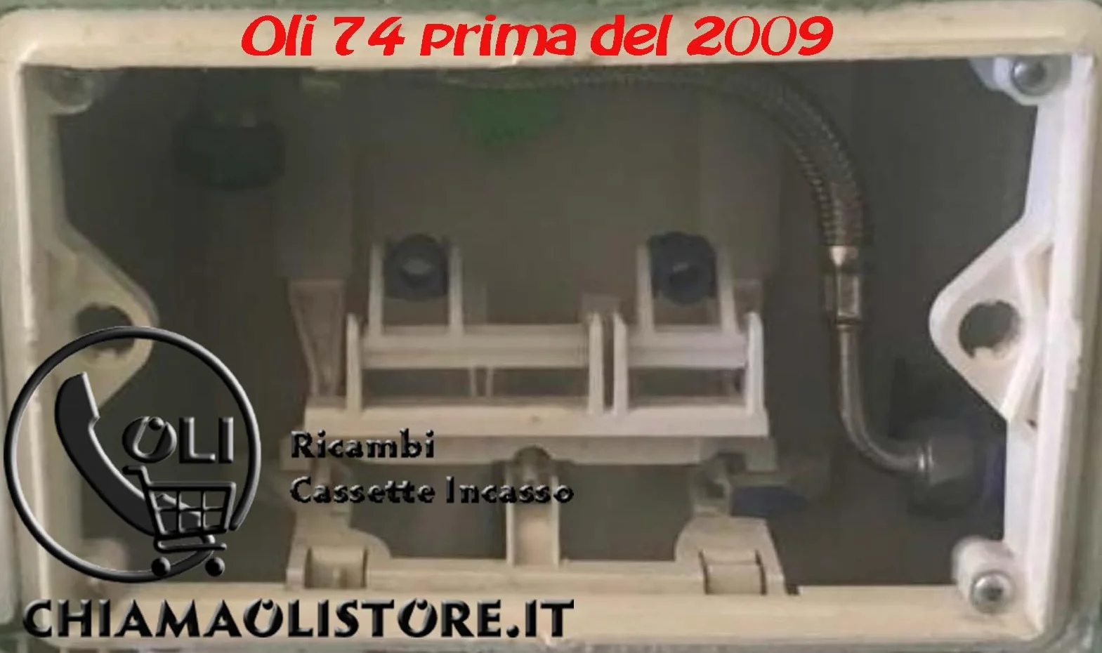 Valvola di scarico OLI Vecchio Tipo per cassetta OLI Evo 330, OLI 74, OLI 80 Codice OL0002992 VK