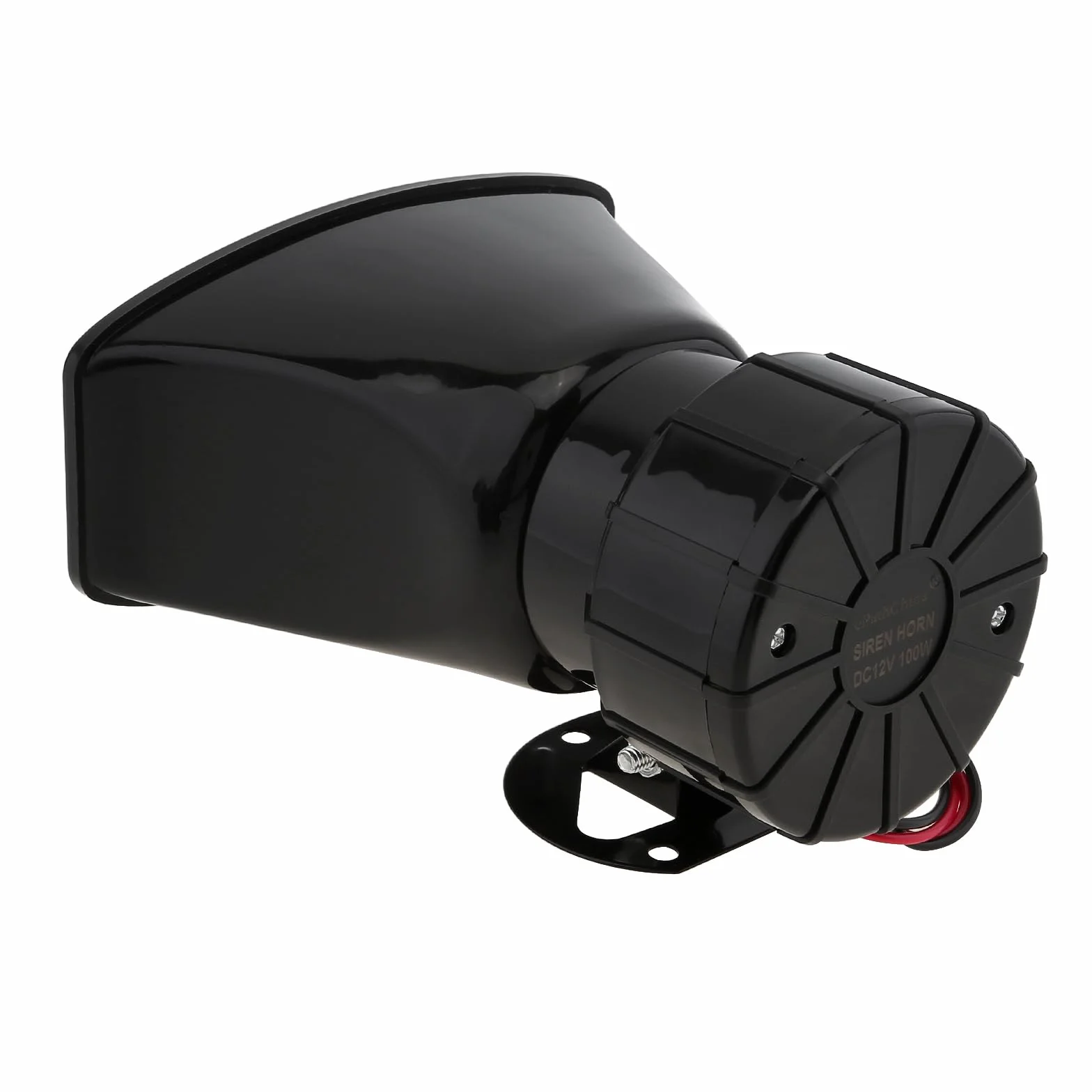 Sirena per auto con 7 diversi toni, suono del clacson, ambulanza, sirena, traffico, con telecomando, 12 V, 100 W (1 x telecomando)