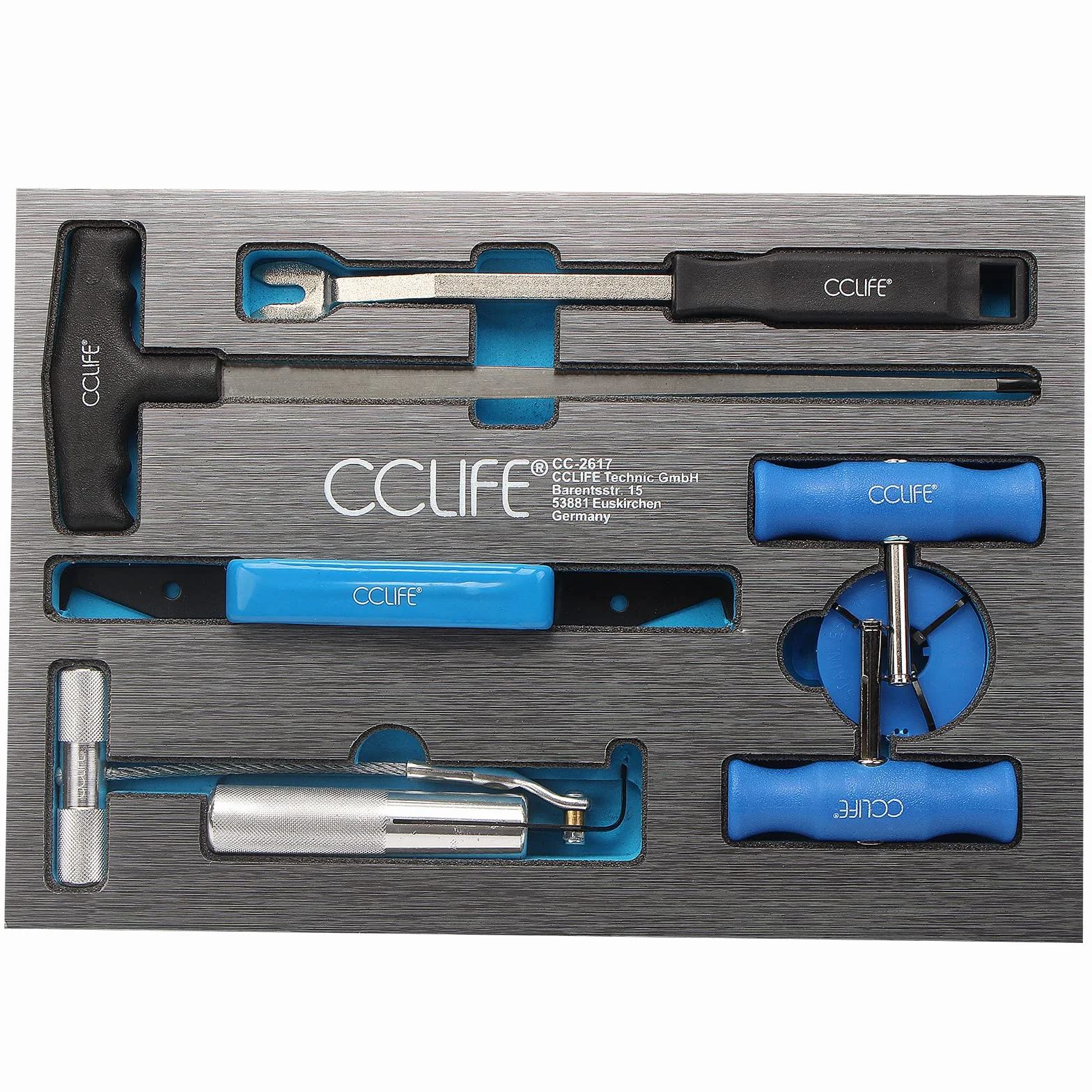 CCLIFE 7 Pezzi Set Strumenti Rimozione Parabrezza Auto Kit Riparazione Sostituzione