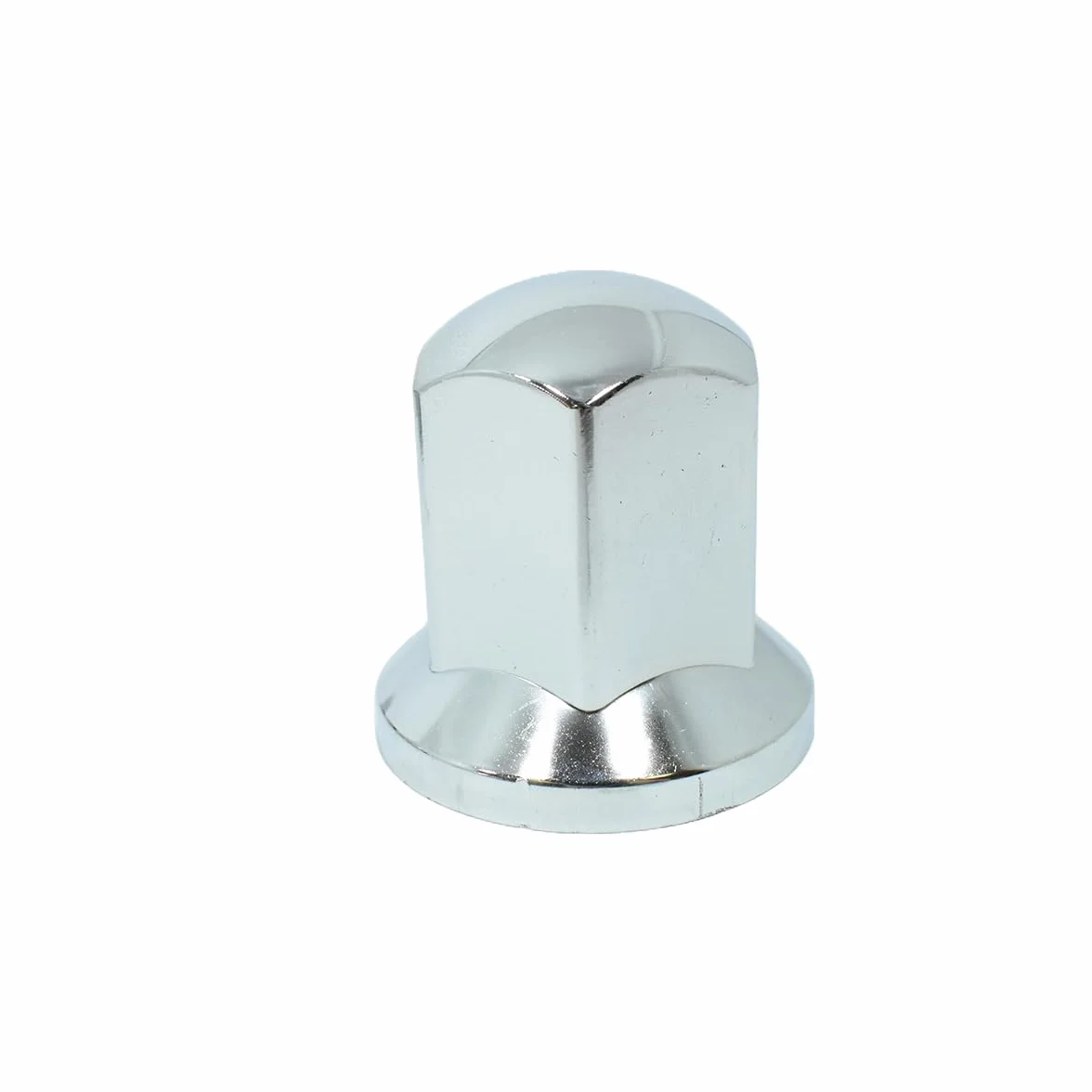 25x Tappi dado ruota lunghi 32 mm, cromati, in plastica, per rimorchio di camion