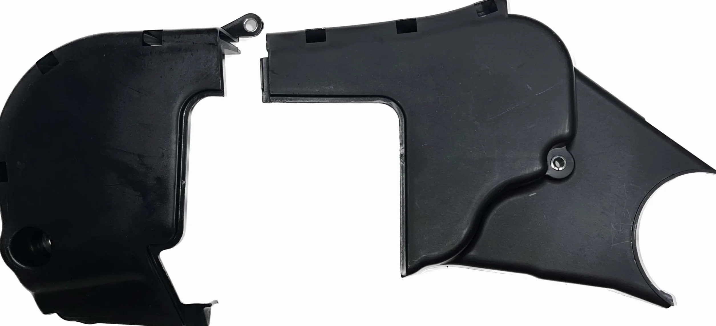 Star 2214 - Carter copertura cinghia dentata distribuzione compatibile con ALFA ROMEO MITO // FIAT 500 BRAVO II DOBLO PUNTO STILO TIPO // LANCIA MUSA Y // Rif. Originale: 46810267sup / 73500818inf