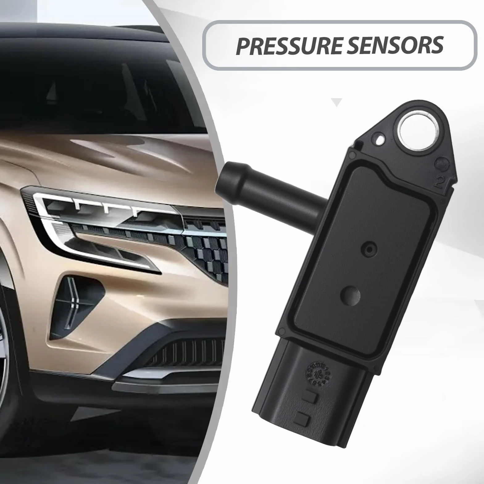 DPF Sensore pressione differenziale scarico per Renault Grand Scenic 2009-2016 44 06 819 4420807 H8200741321