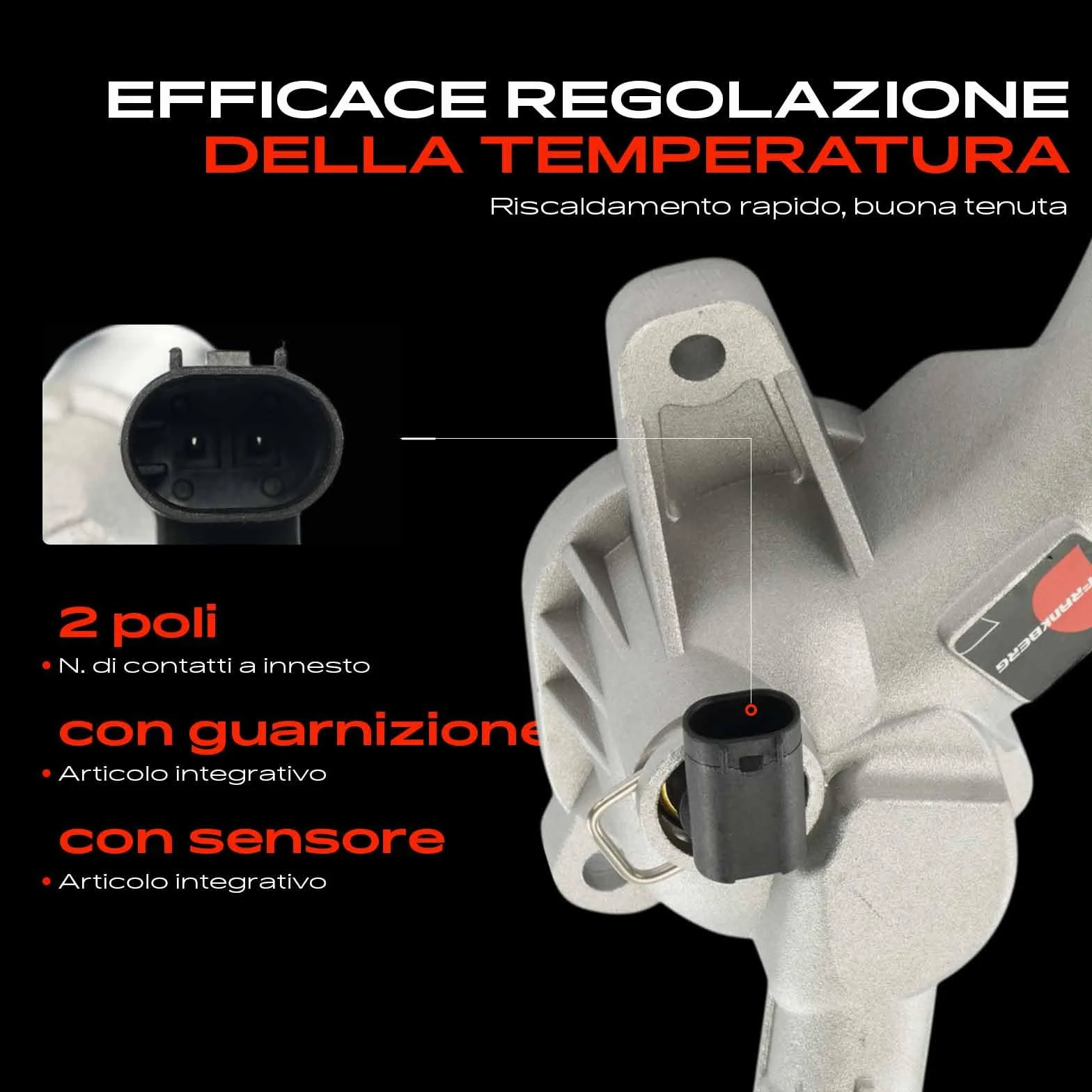 Frankberg Tubo di distribuzione del riscaldamento Uscita tubo Benzina Compatibile con Mokka/Mokka X J13 1.4L Zafira Tourer C P12 1.4L Meriva B MPV S10 1.4L Adam M13 1.4L Astra J GTC 1.4L 902-846