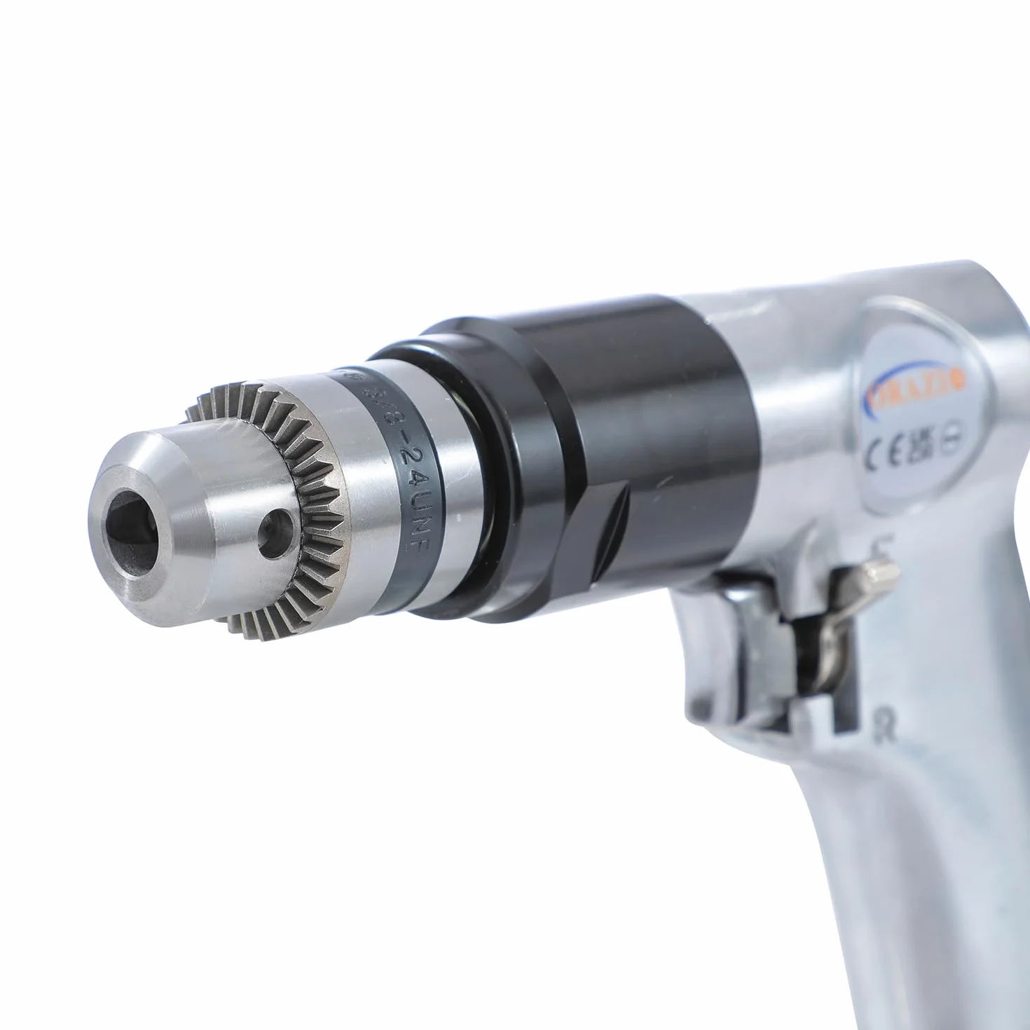 ORAZIO Trapano Pneumatico Reversibile 10mm con Mandrino a Chiave per Utensili Pneumatici 212512
