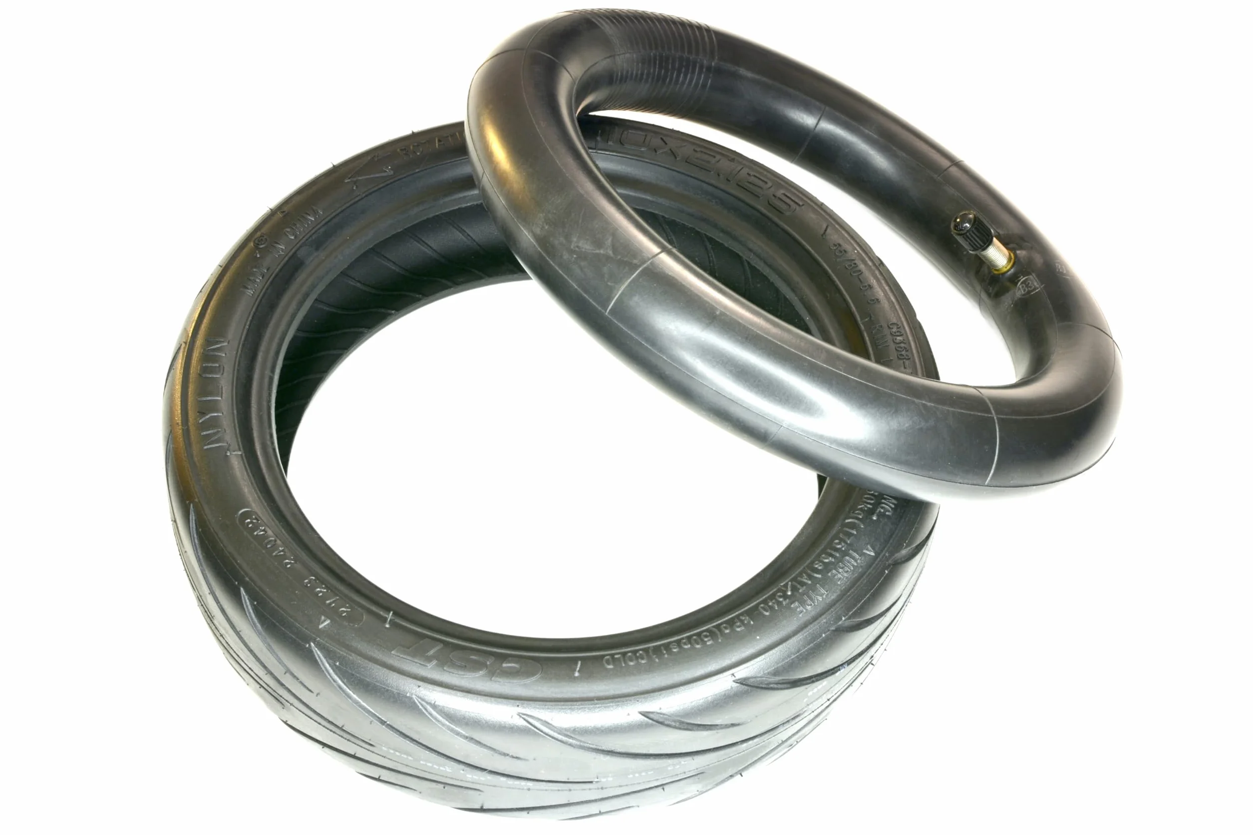 Pneumatico e fotocamera 10 x 2,125 pollici, 55/80-6,6 pollici, per monopattino elettrico