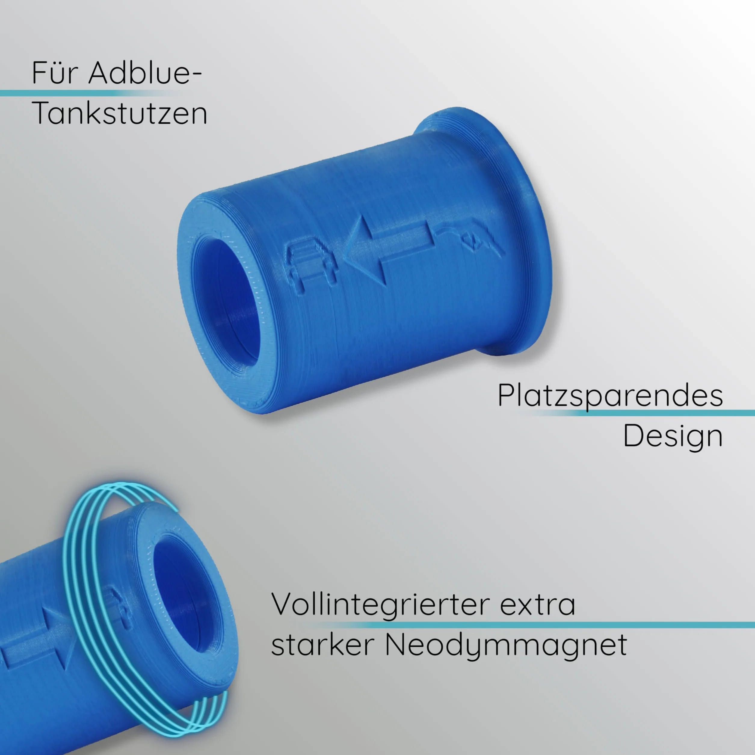 Adattatore magnetico serbatoio Adblue per distributore diesel
