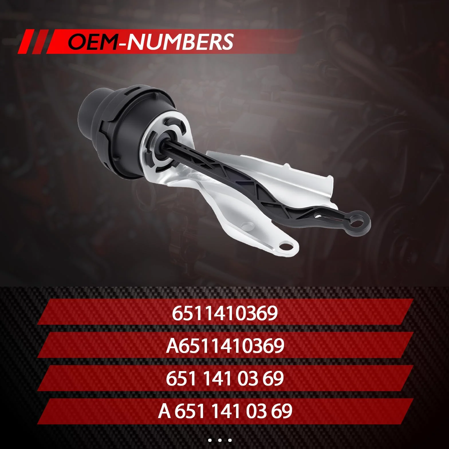 6511410369 A6511410369 Sostituzione della valvola AGR del radiatore di scarico dell'unità di vuoto per Classe E W212 C207 Classe C W205 S205 Classe A W176 Sprinter 3-T/3.5-T/ 5-T W906