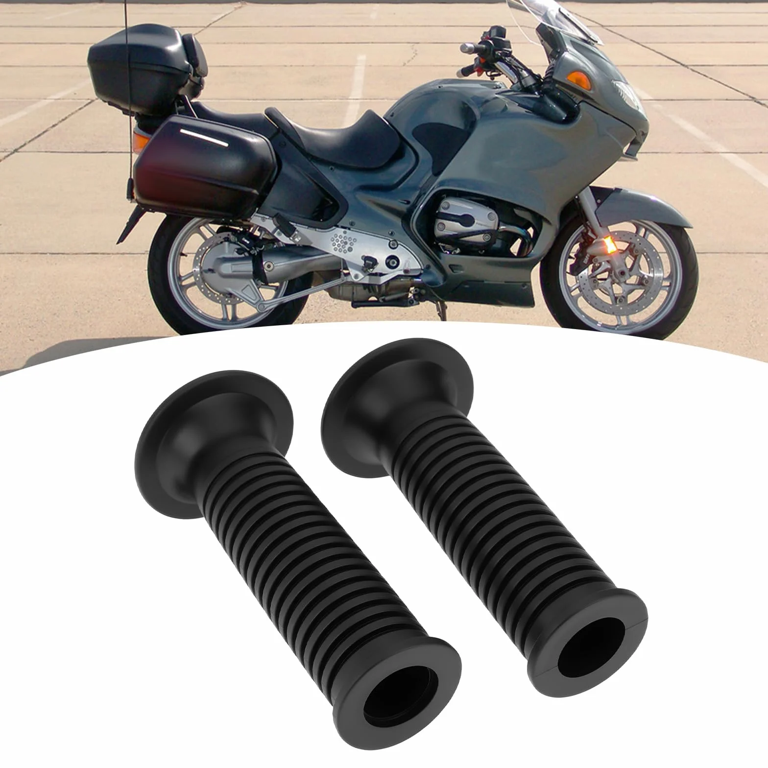Coppia Di Manopole Riscaldate Per Moto Da 22 Mm E 25 Mm Compatibile Con BMW R1150GS R1100RT R1100R R1100RS K1200LT