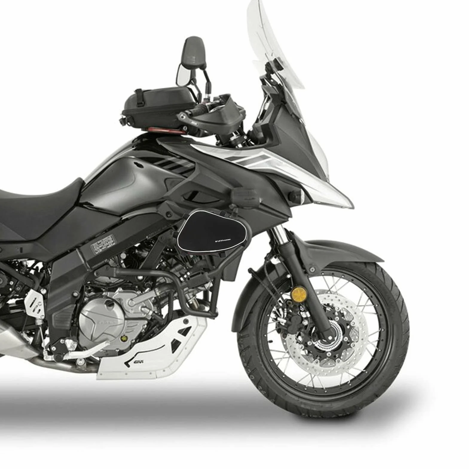 Borsa per paramotore Telaio Moto V-Strom DL650 DL1000 Laterale Impermeabile 2 Pezzi