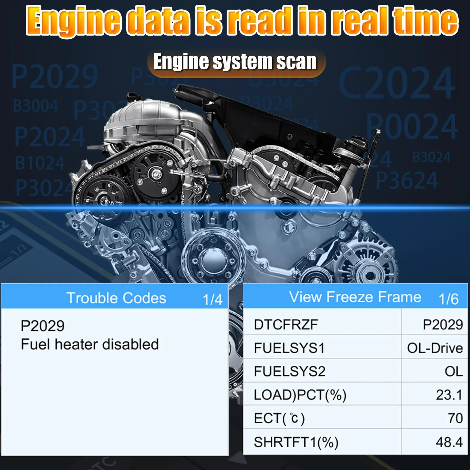OBD2 Auto Diagnostica Diagnosi-auto Supporta più lingue Diagnostico OBD2 per Multimarca Lettore Errore Motore Auto con Funzioni OBD2 Professionale Diagnostica Per tutti i Veicoli OBDII