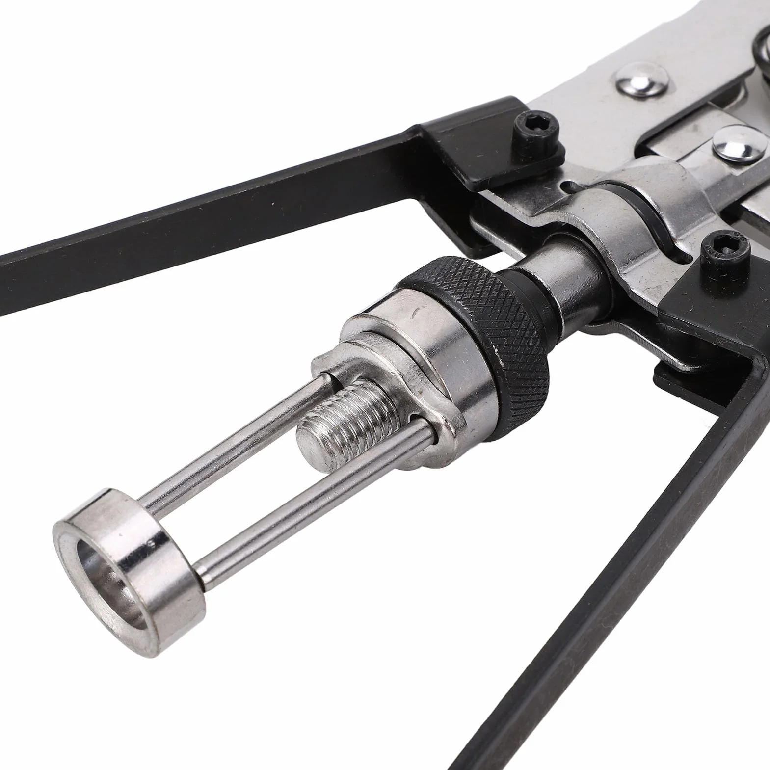 Pinza Manuale per Valvola a Pressa, Compressore per Molle Valvola, Strumento Rimozione Paraolio in Acciaio al Carbonio