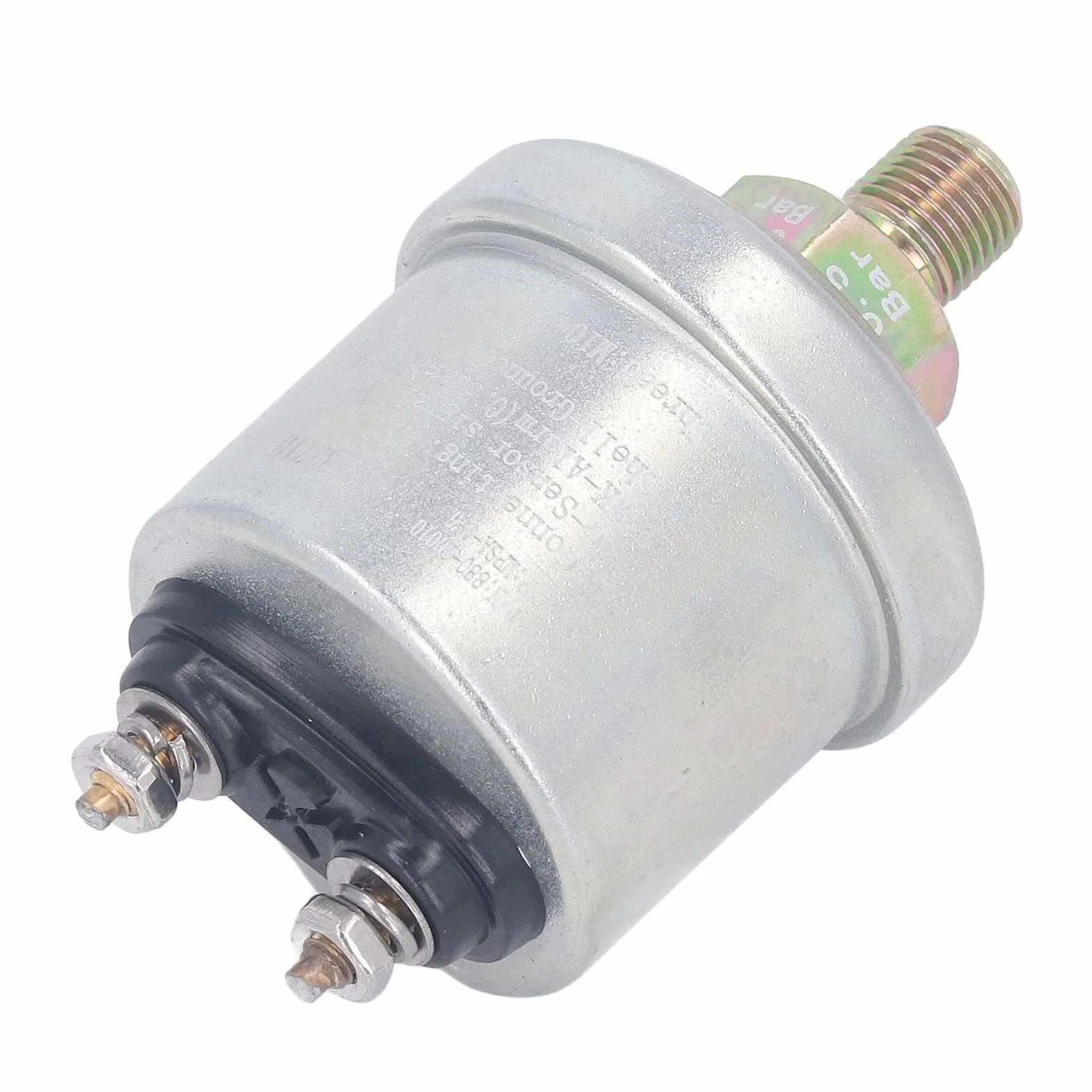 Sensore di Pressione Olio Motore in Ottone, M10x1 Filettatura Maschio 1/8NPT, Alta Pressione 0-5 bar, Resistente al Calore