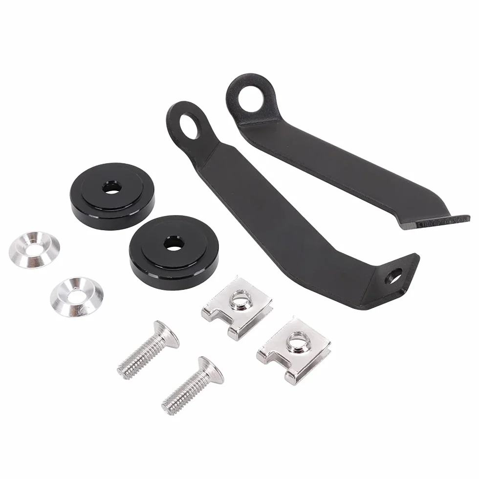 Paramani per moto, protezioni in plastica ABS, compatibili con NC700X 750X CB650F CTX700 2014-2018, colore: nero