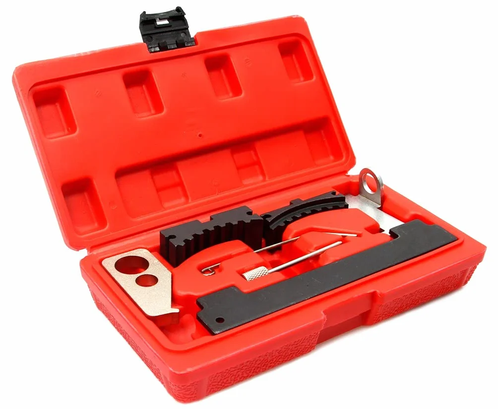 Kit Set Messa in Fase per Motori Opel Fiat Alfa Chevrolet 7 Attrezzi Utensili per Regolazione Albero Came Chinghia