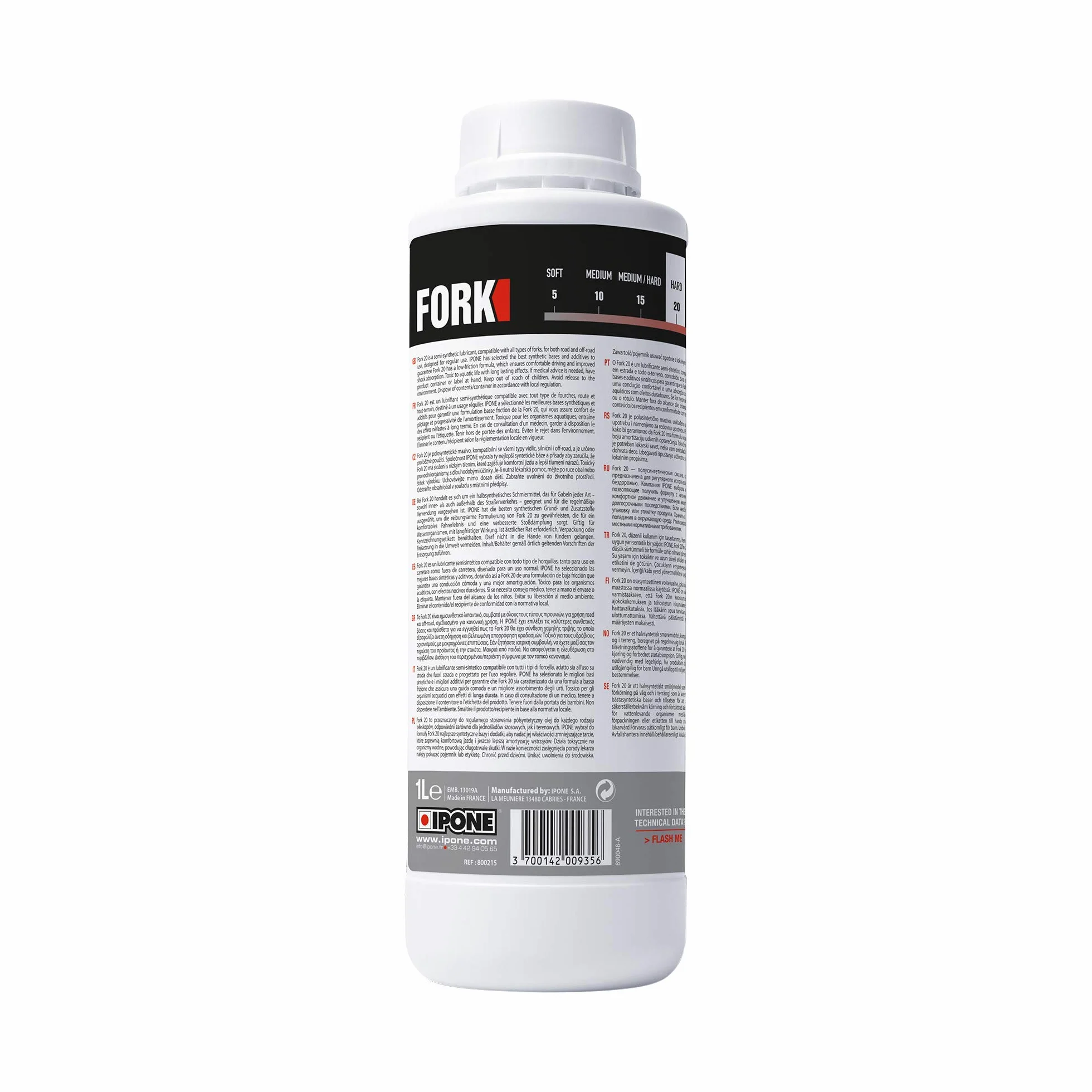 IPONE Fork 20 Olio per Forcelle Moto Semisintetico 1L