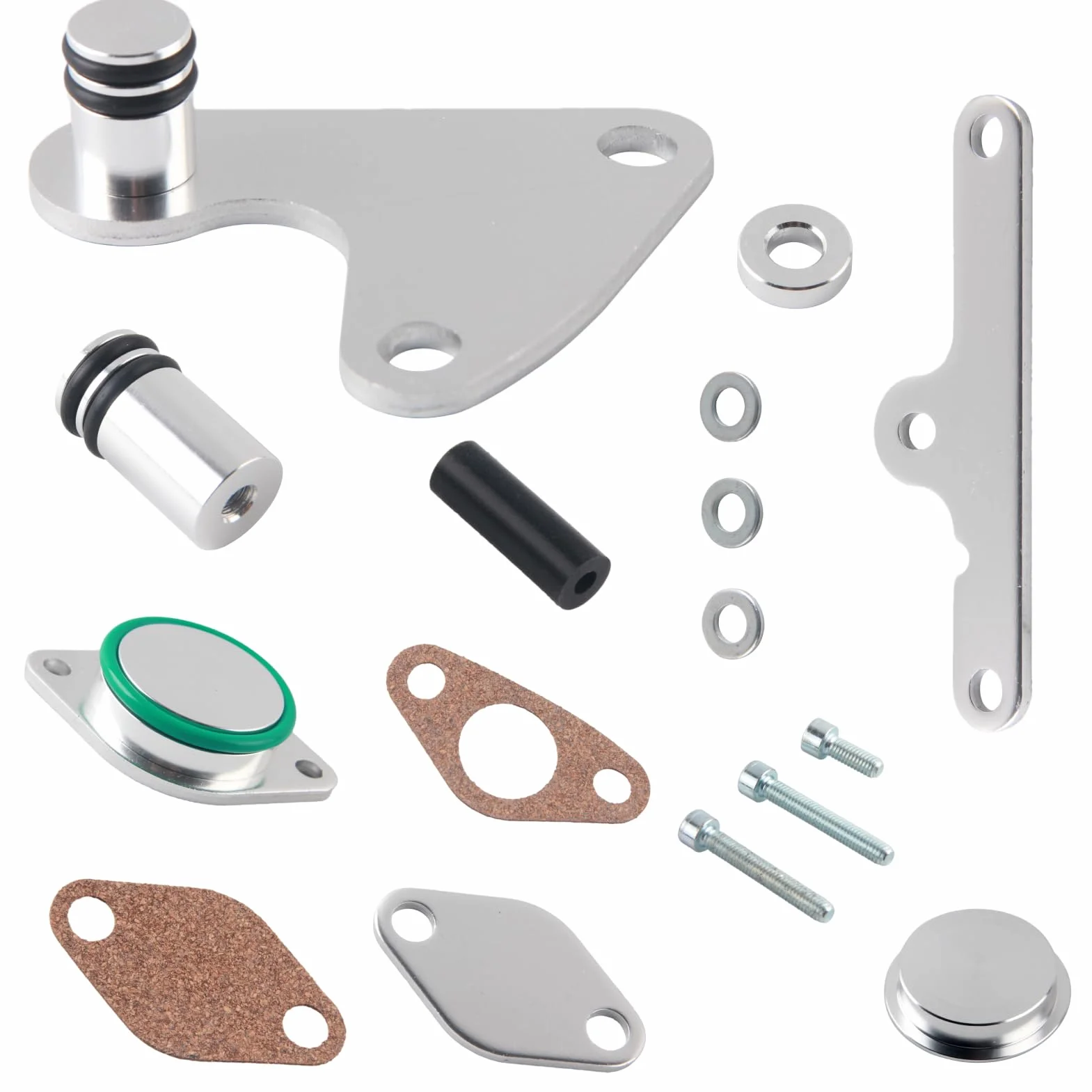 Kit valvola EGR per motori diesel N47 N47S 2.0, rimozione guarnizione refrigerante EGR compatibile con E81, E87, E88, E82, E90, E91, E92, E93 (inkl. LCI), E60, E61 LCI, X1 E84 e X3 E83 LCI