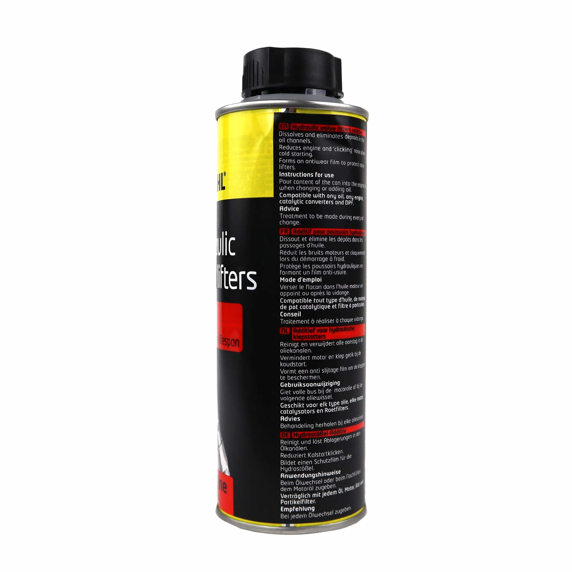 Bardahl - Hydraulic Valve Lifters - Additivo Auto per Punterie Idrauliche, Riduce i Rumori, Pulisce e Ripristina Il Funzionamento delle Valvole, Migliora la Regolarità del Motore, 300 ml