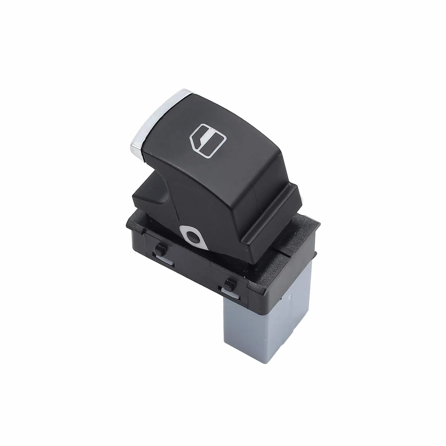 set da 6 interruttori per alzacristalli, fari e luci cromati per VW Golf 5 6 Passat 3C, compatibili con OEM: 5ND959857 5ND941431B 5ND959565A 5ND959855