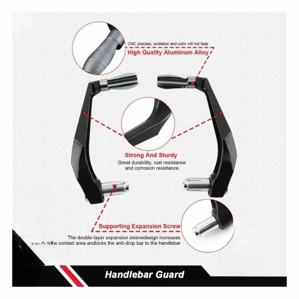 Manopole Moto Universali 22mm Per Yama&ha MT-09 MT09 MT 09 Guard Freno Leve Frizione Maniglia Bar Protector