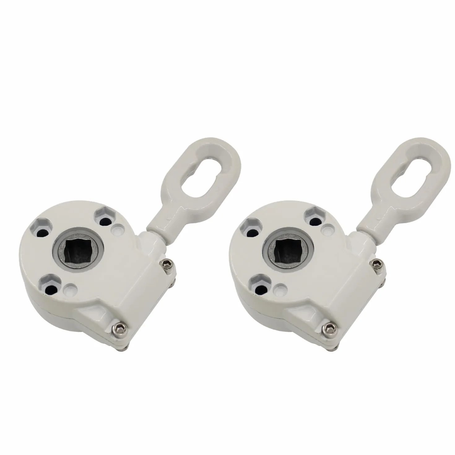 Argano Manuale per Tenda Terrazzo 138mm 2pc Bianco