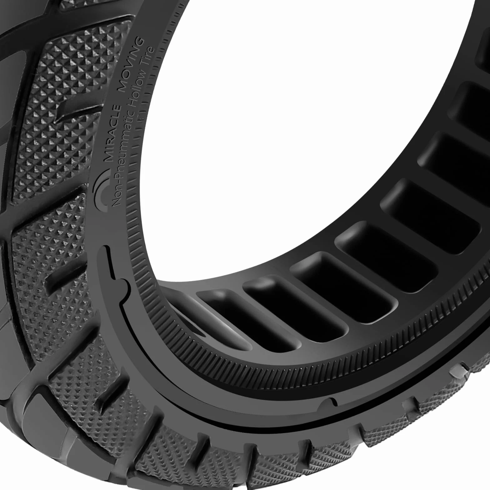 10x2,5-6,5 60/70-6,5 Pneumatico Pieno per Ninebot Max G30/G30 D2,Odys Neo e100/Alpha X3 Pro,Ducati Pro 2,Xiaomi 5/5 Pro/5 Max Monopattino Elettrico, Pneumatico di Ricambio ad Alta Elasticità