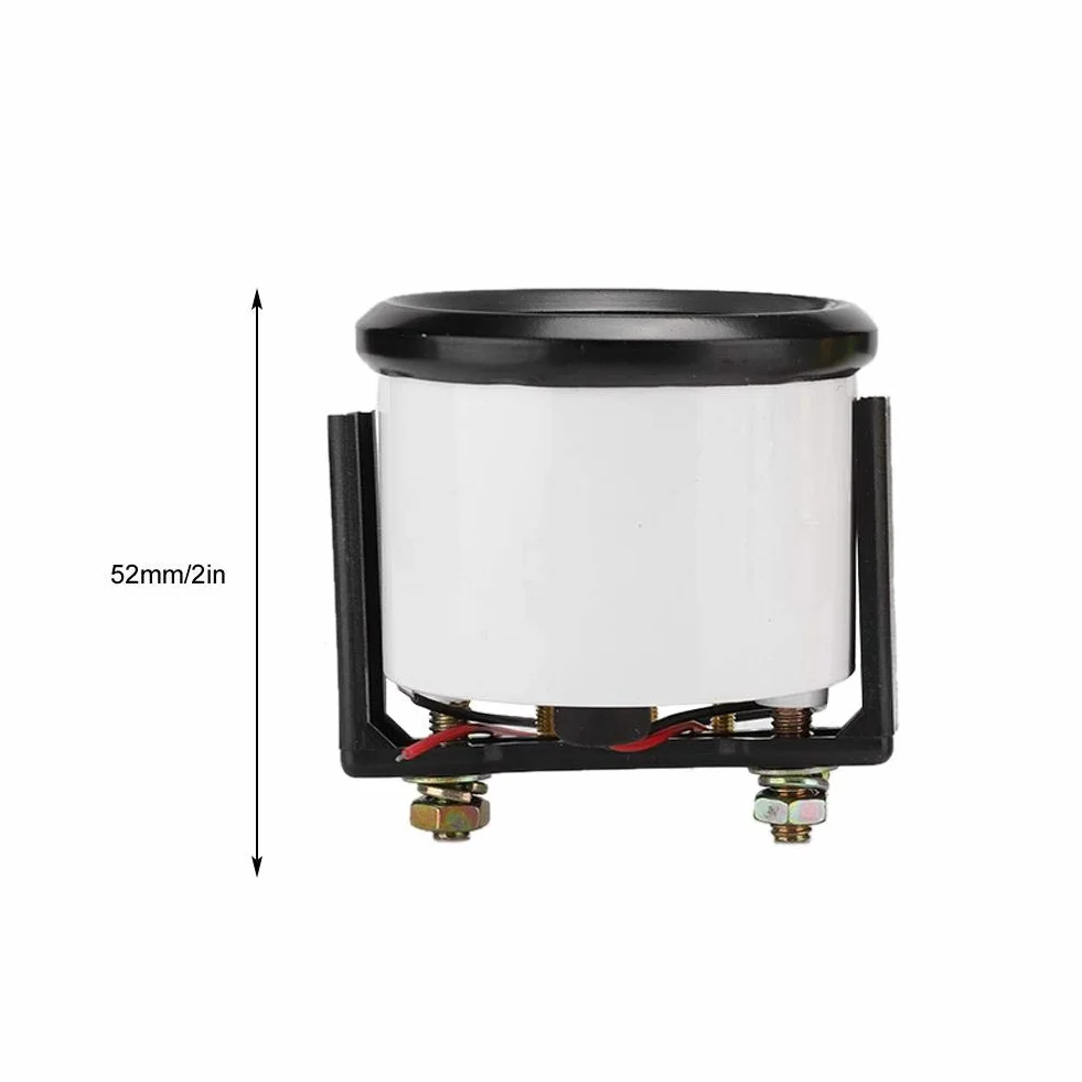 Manometro dell'Olio Elettromagnetico 52mm 12v Kit di Misurazione a Pressione