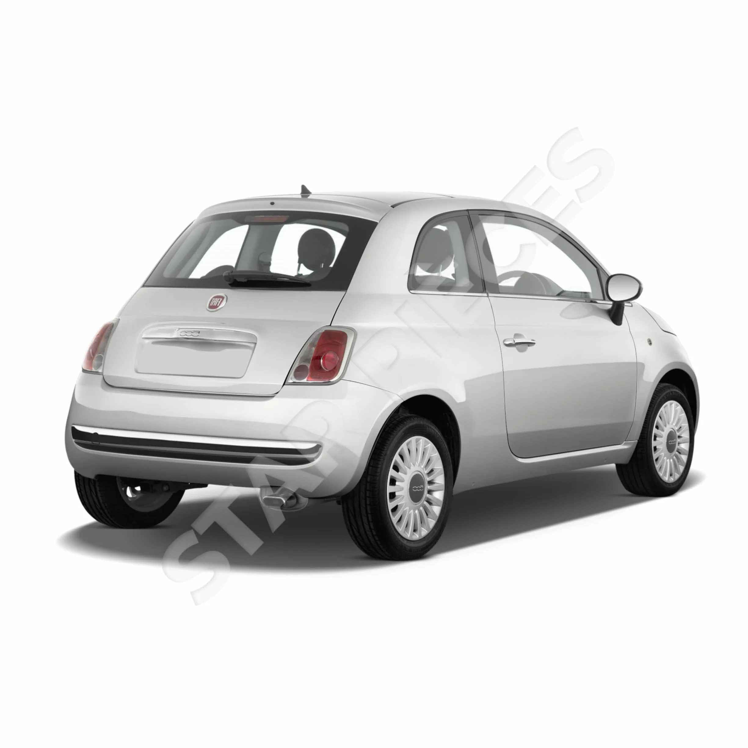2 pistoncini portellone compatibile per Fiat 500 e Abarth (dal 2007) ammortizzatori cofano posteriore. 51785412