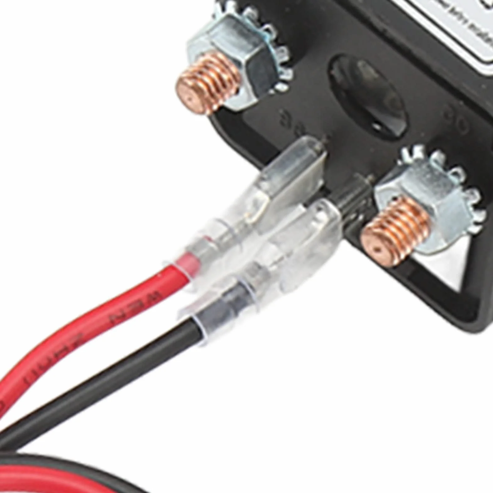 DC12V Interruttore di Disconnessione della Batteria a Distanza con Telecomando per Auto Barca Marine Camion, Interruttore Sezionatore Batteria Master con 2 Clip Per Batteria, Terminale in Rame(#2)