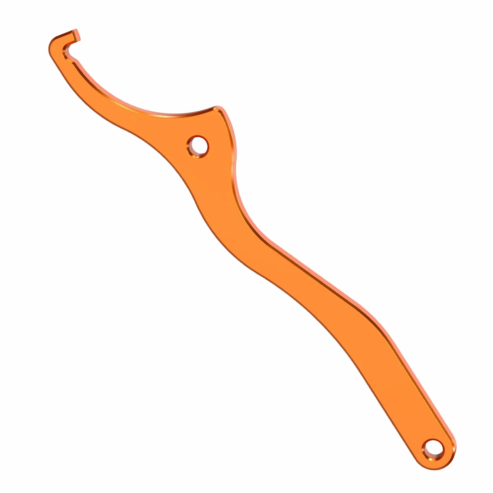 NICECNC Chiave ammortizzatore arancione WP Shock compatibile con KTM 16-22 125-450 SX SX-F XC XC-F 17-22 125-500 tutti i modelli ENDURO, compatibile con Husqvana 125-501 TE FE TC FC TX FX 7-22, vedi