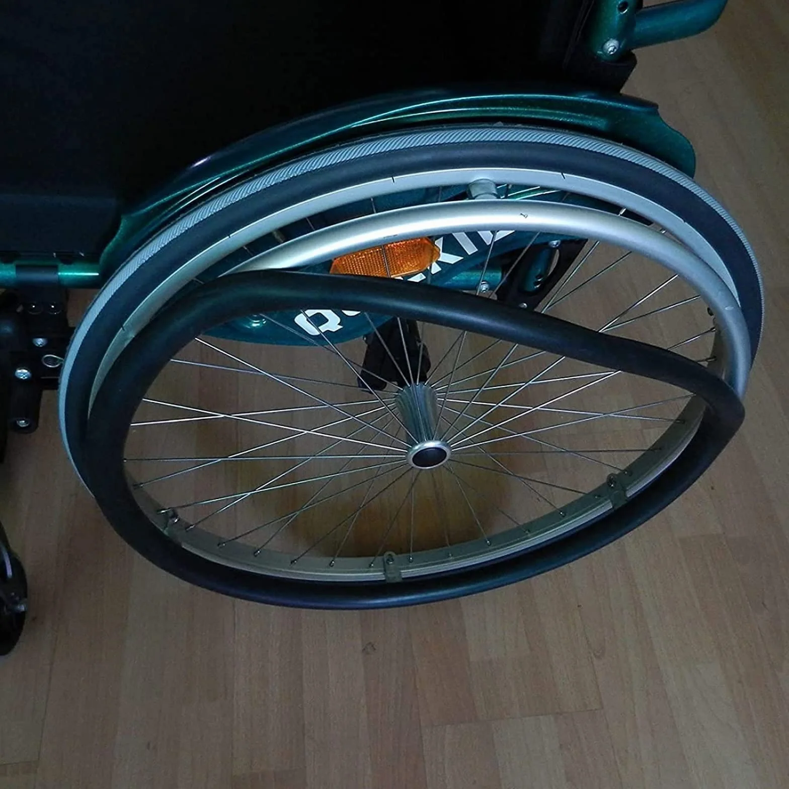 Coperture per bordo di spinta per sedia a rotelle, coperture protettive antiscivolo, 1 paio