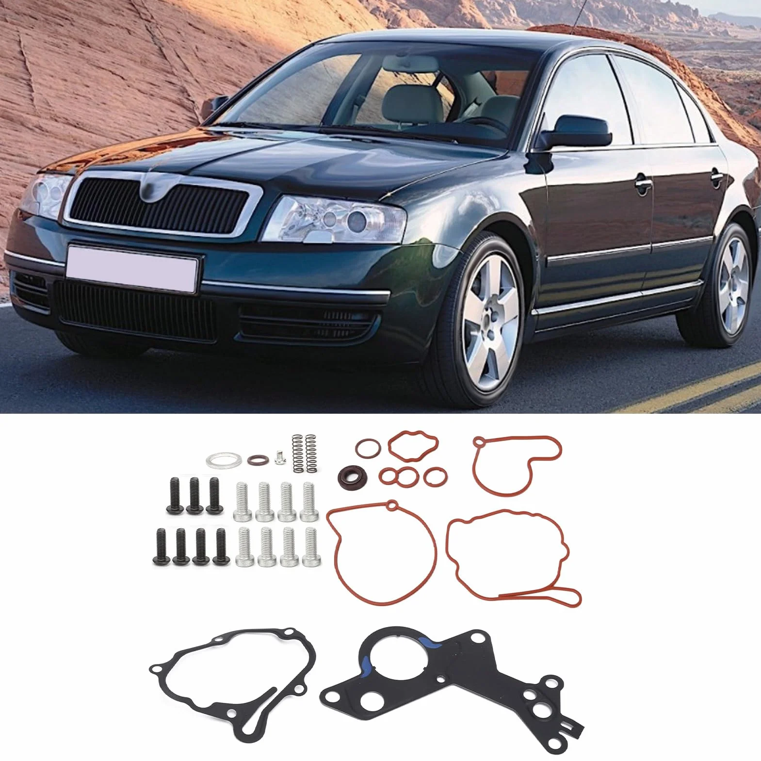 038145209 Kit Riparazione Pompa Tandem Combustibile Vuoto 1.2TDI 1.4TDI 1.9TDI 2.0TDI 2.0SDI