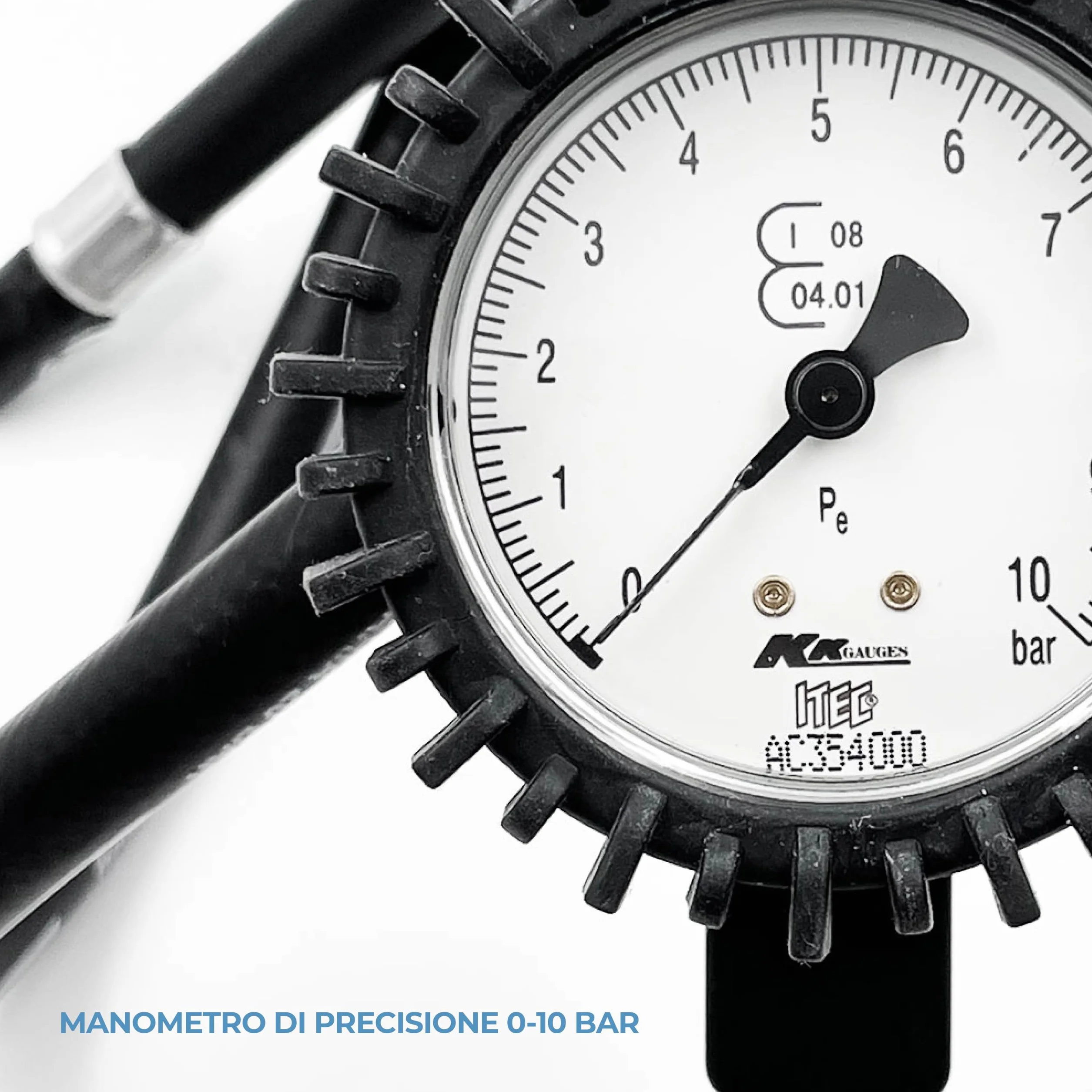 Tetrax Walmec Pistola per gonfiaggio pneumatici omologata - Walmec 50108/O