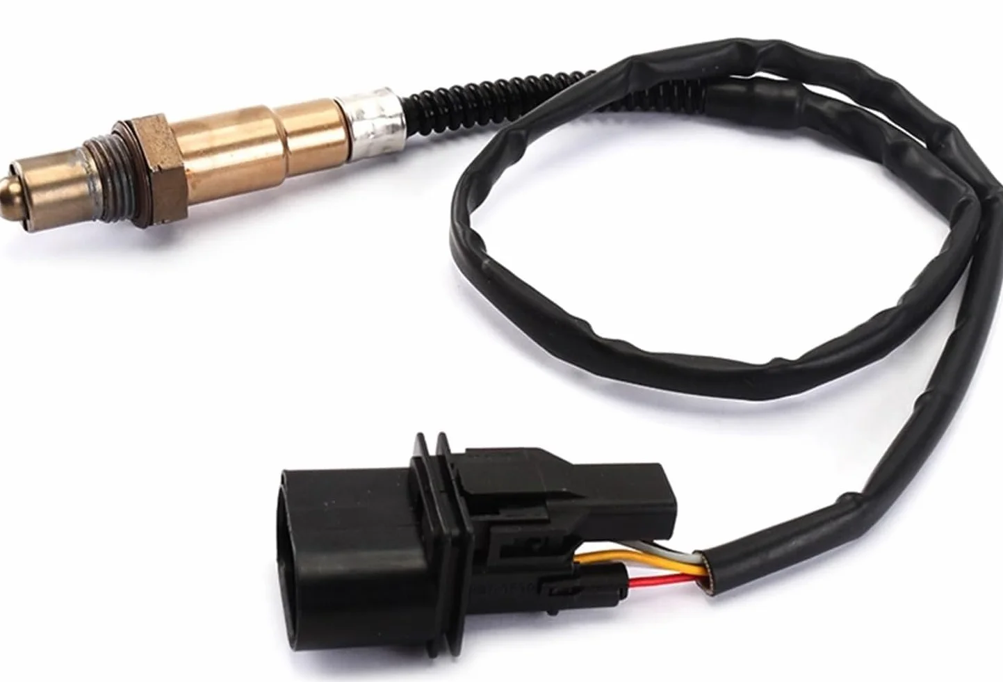 Sonda lambda O2 sensore ossigeno 6 poli ricambio per A3 8L1 A4 8D2 8D5 8E2 8E5 8H7 A8 4E2 4E8 TT 8N9 IBIZA III 6L1 Golf V 1K1 0258007351